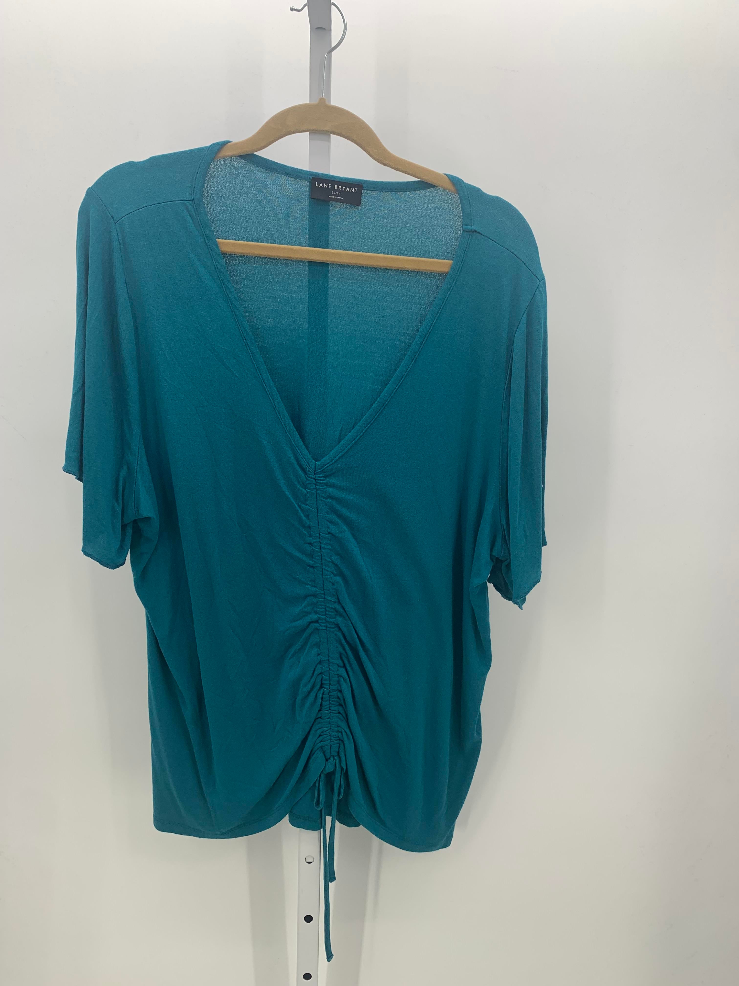 Lane Bryant Size 22/24 W Womens Short Sleeve Shirt