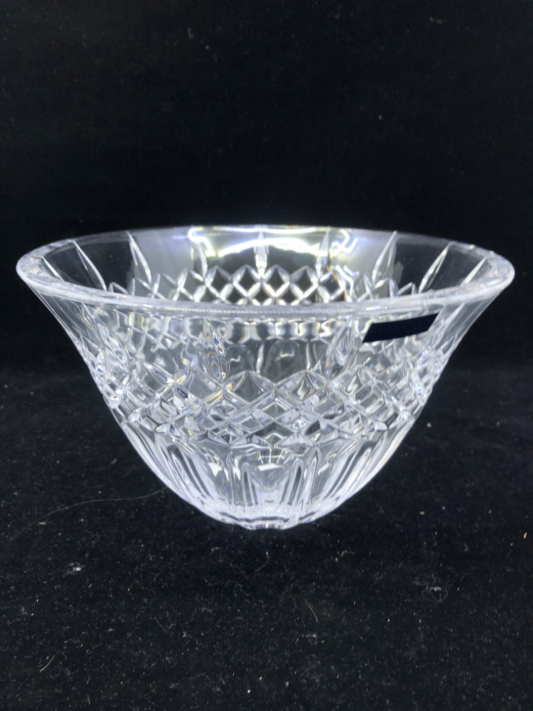 NIB MARQUIS BY WATERFORD CUT CRYSTAL SHELTON BOWL.