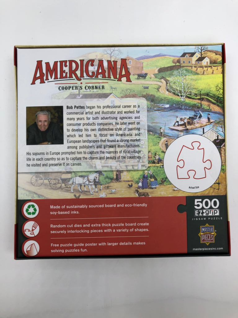 NIB AMERICANA COOPERS CORNER PUZZLE.