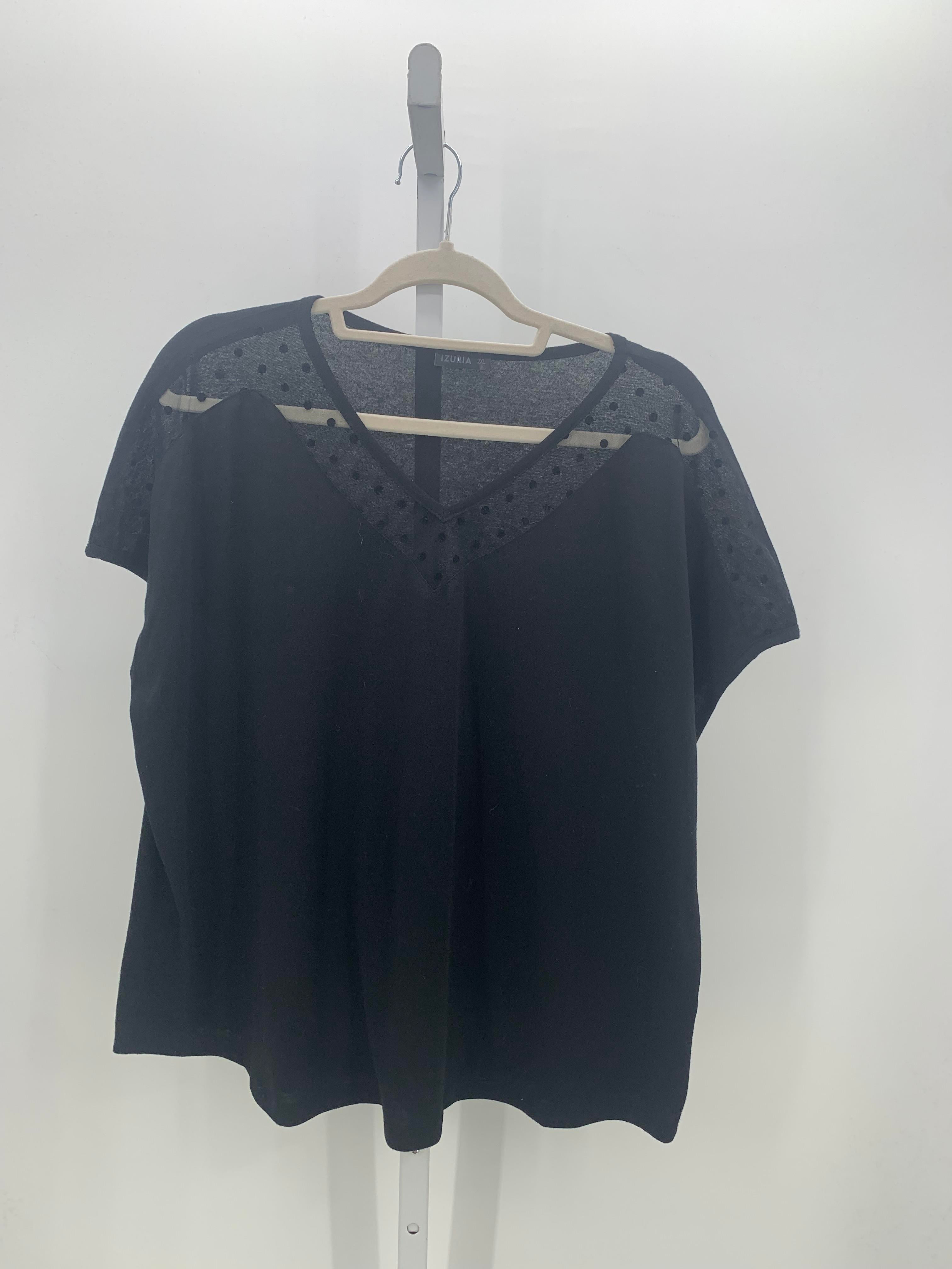 Size 2X Womens Short Sleeve Shirt