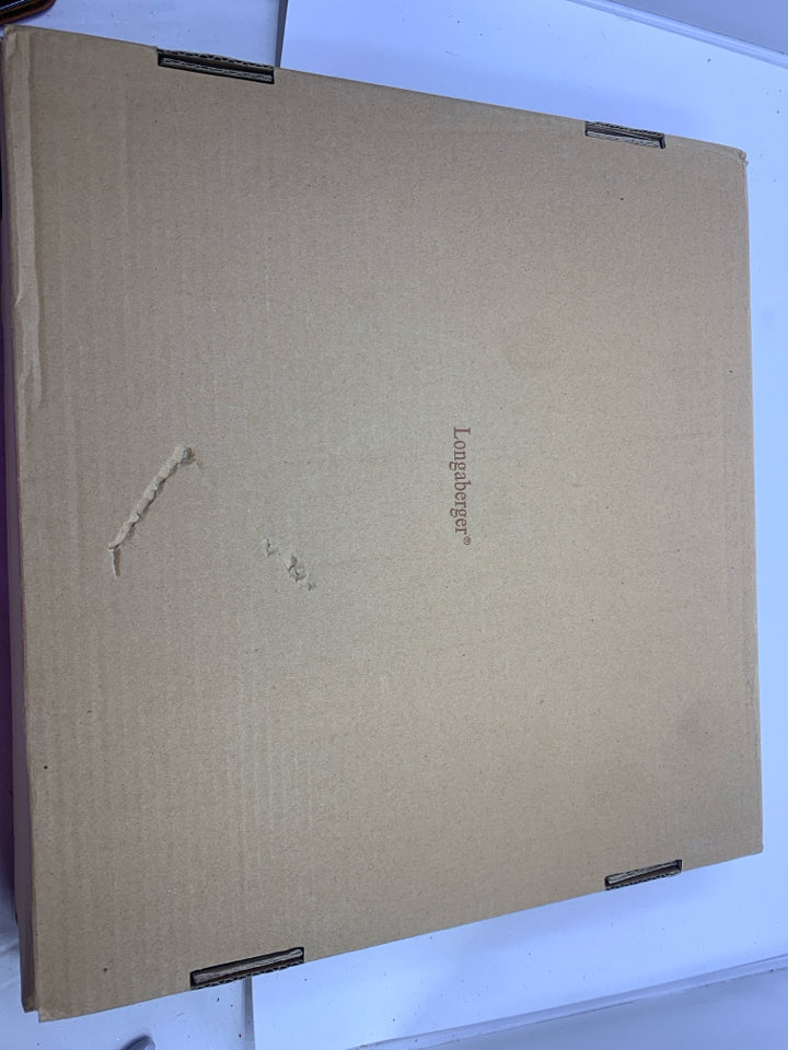 NIB WOVEN TRADITIONS PIZZA PAN LONGABERGER.