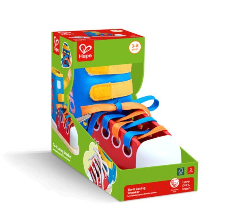 Hape Tie-It Lacing Sneaker -