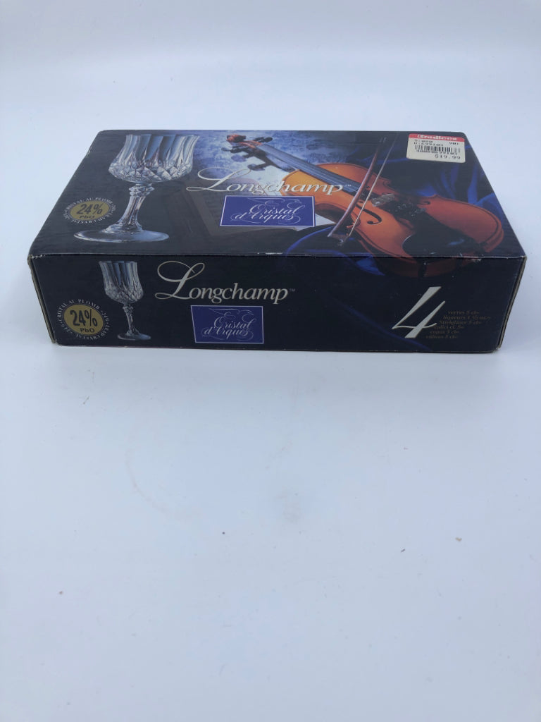4 NIB LONGCHAMP GLASSES.