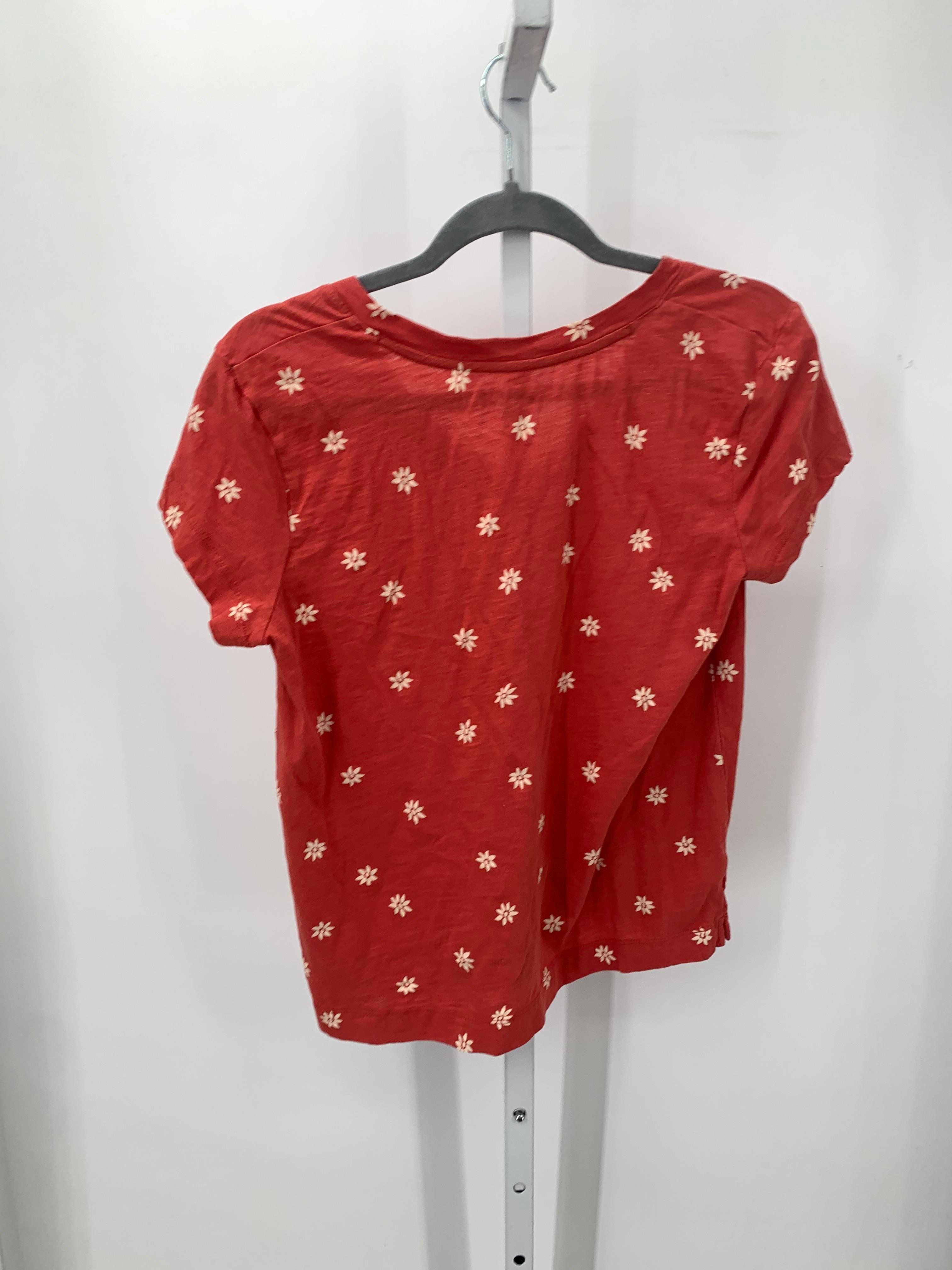 Loft Size Medium Misses Short Sleeve Shirt