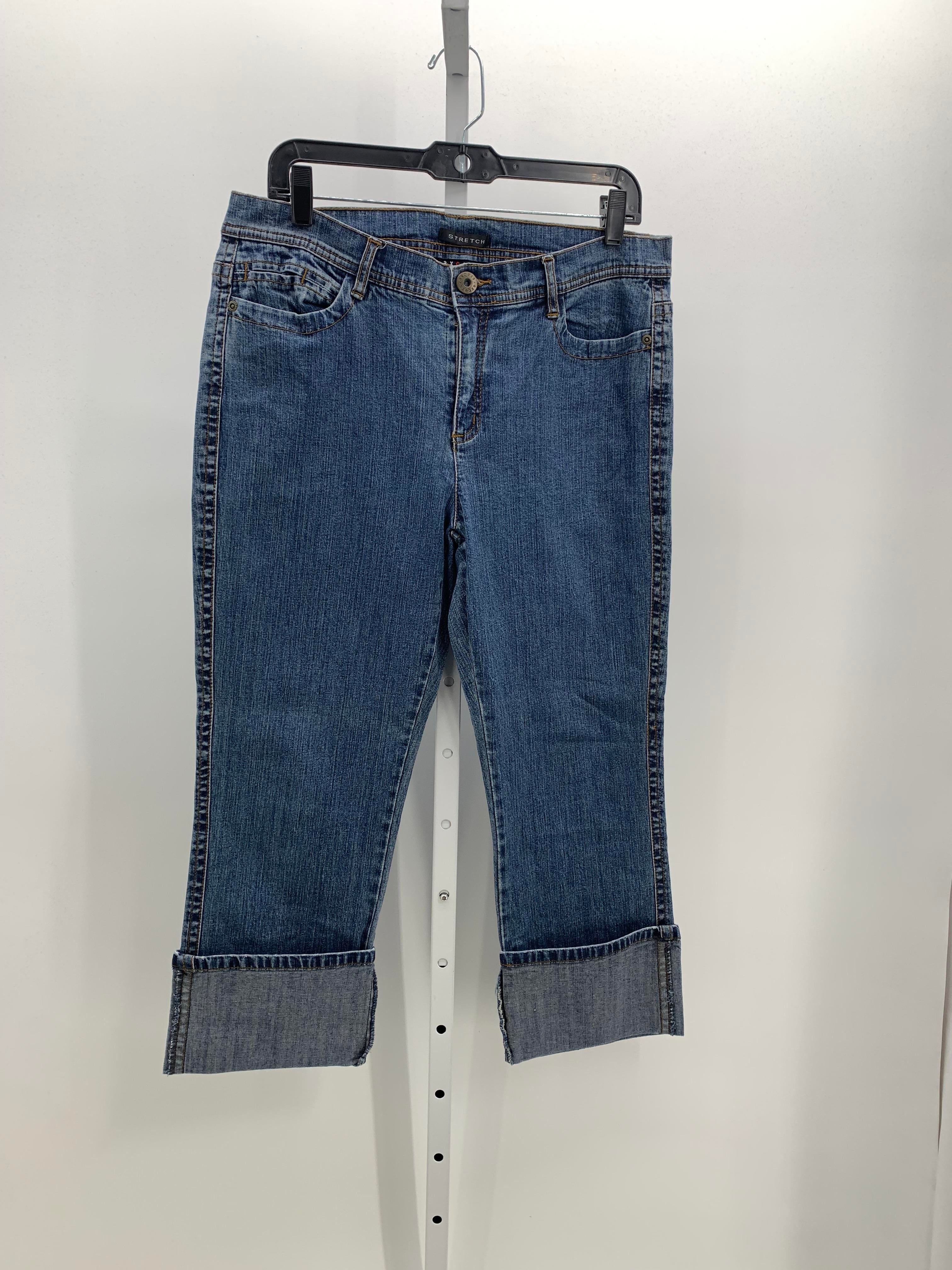 Axcess Size 12 Misses Capri Pants