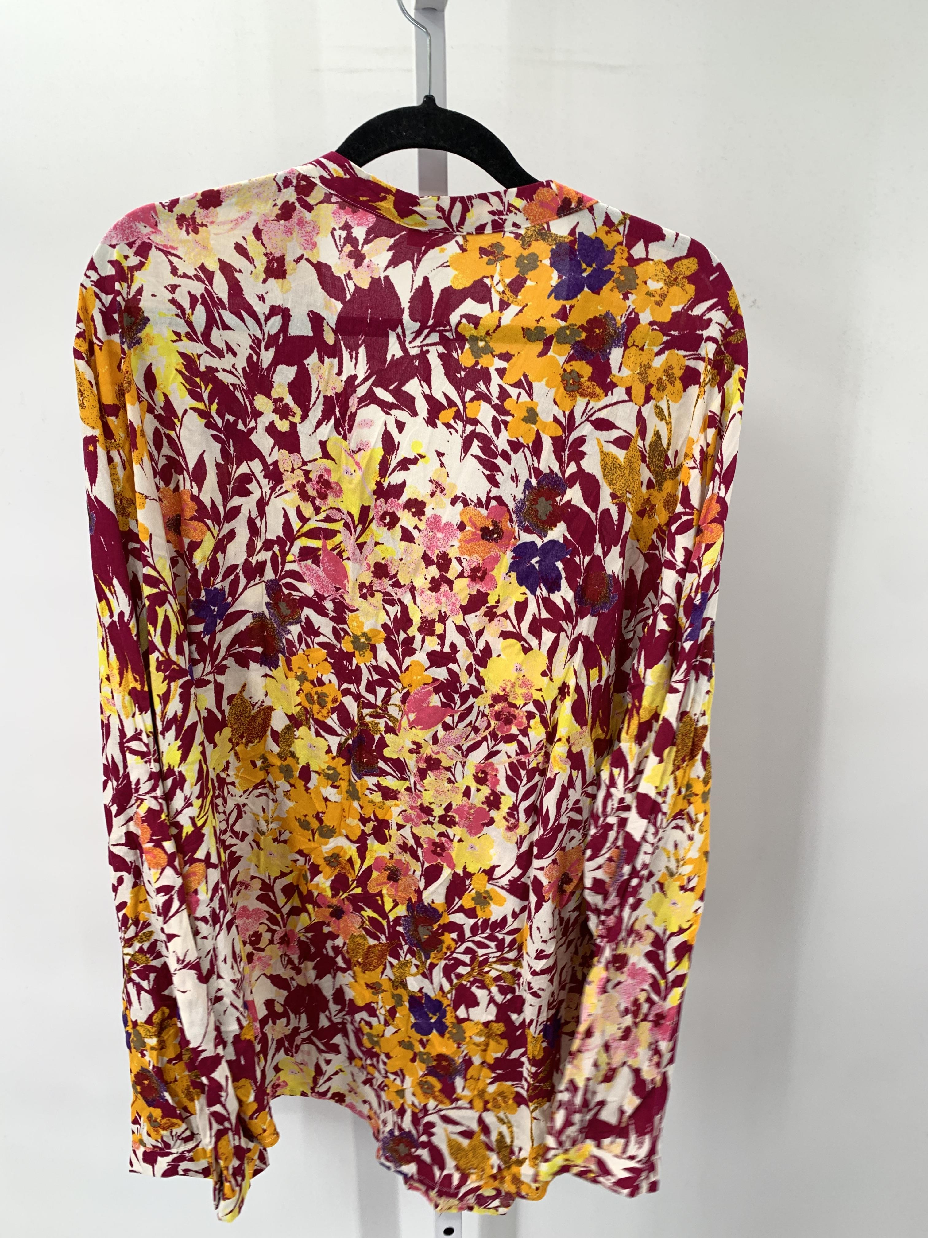 Woman Within Size 3X Womens Long Sleeve Shirt