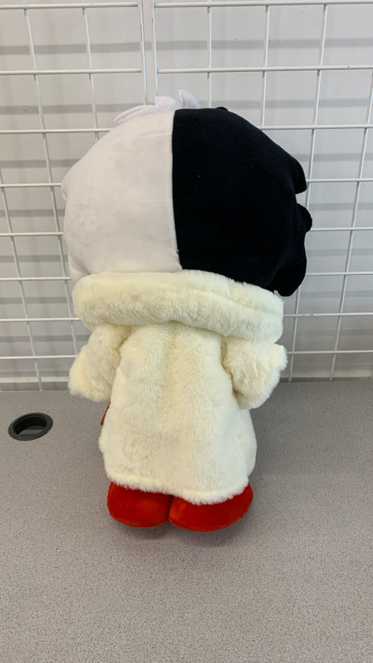 NEW CRUELLA DE VIL STANDING PLUSH.