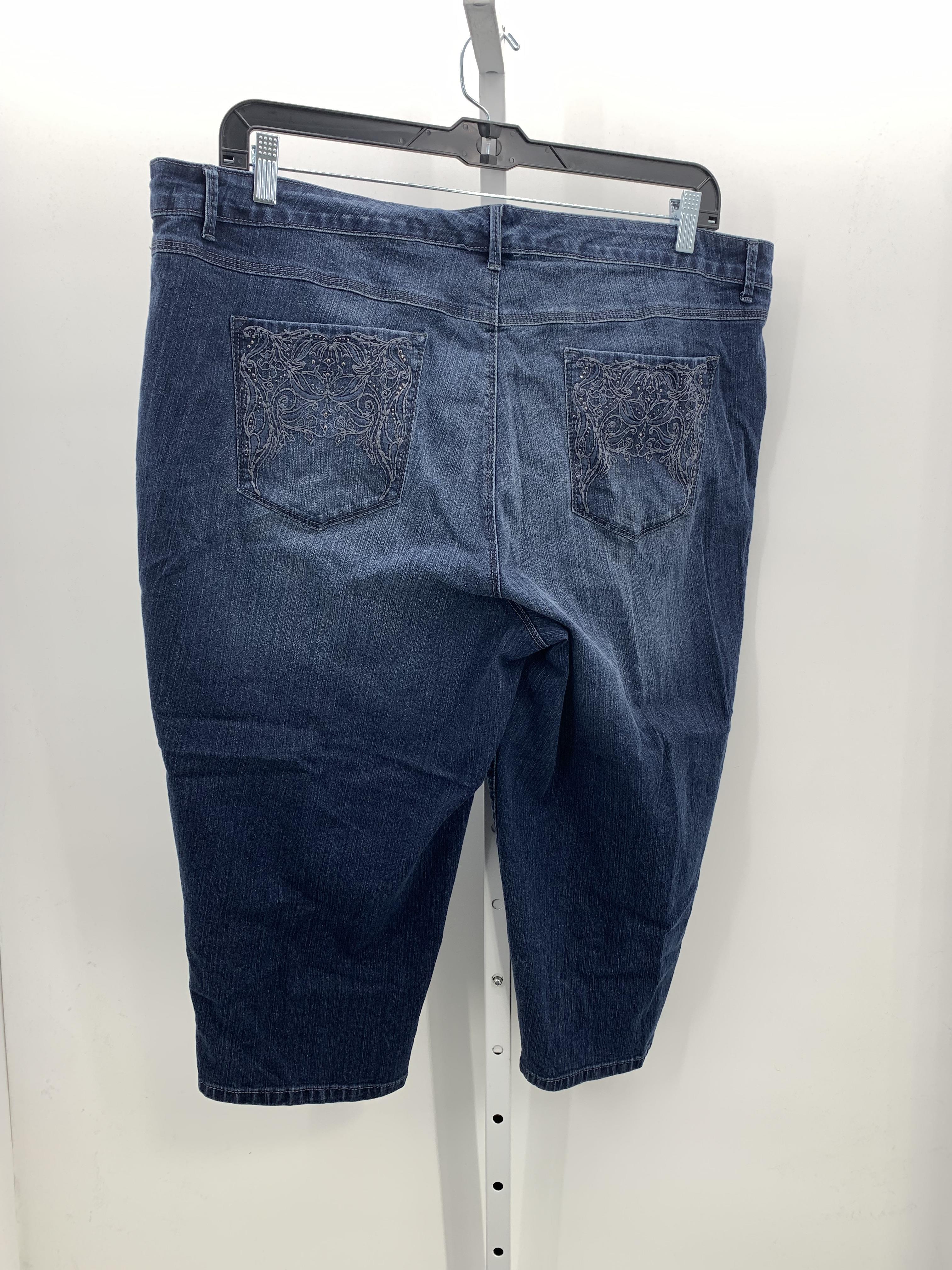 Gloria Vanderbilt Size 20 W Womens Capri Pants