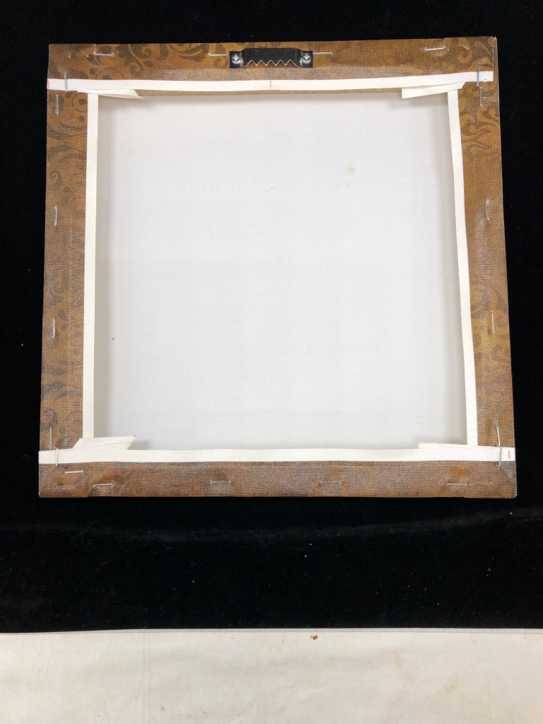SEEN AND MET ANGELS CANVAS PRINT.