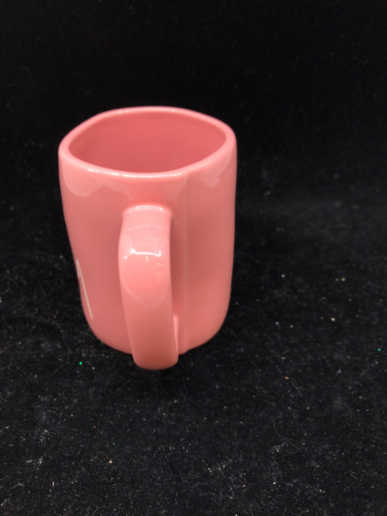PINK "FUN MOM" MUG-RAE DUNN.