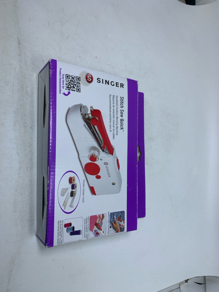 NIB SINGER STITCH SEW QUICK.