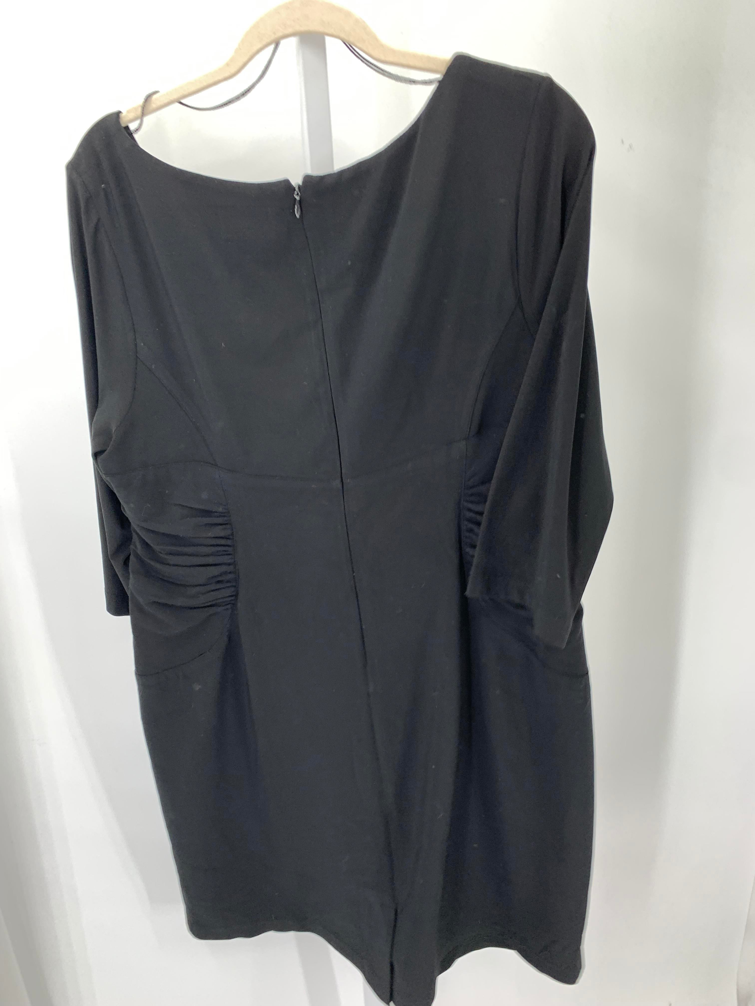 Adrianna Papell Size 16 W Womens 3/4 Sleeve Dress