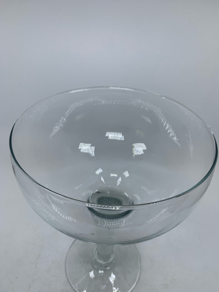 LARGE FOOTED COCKTAIL SERVER.