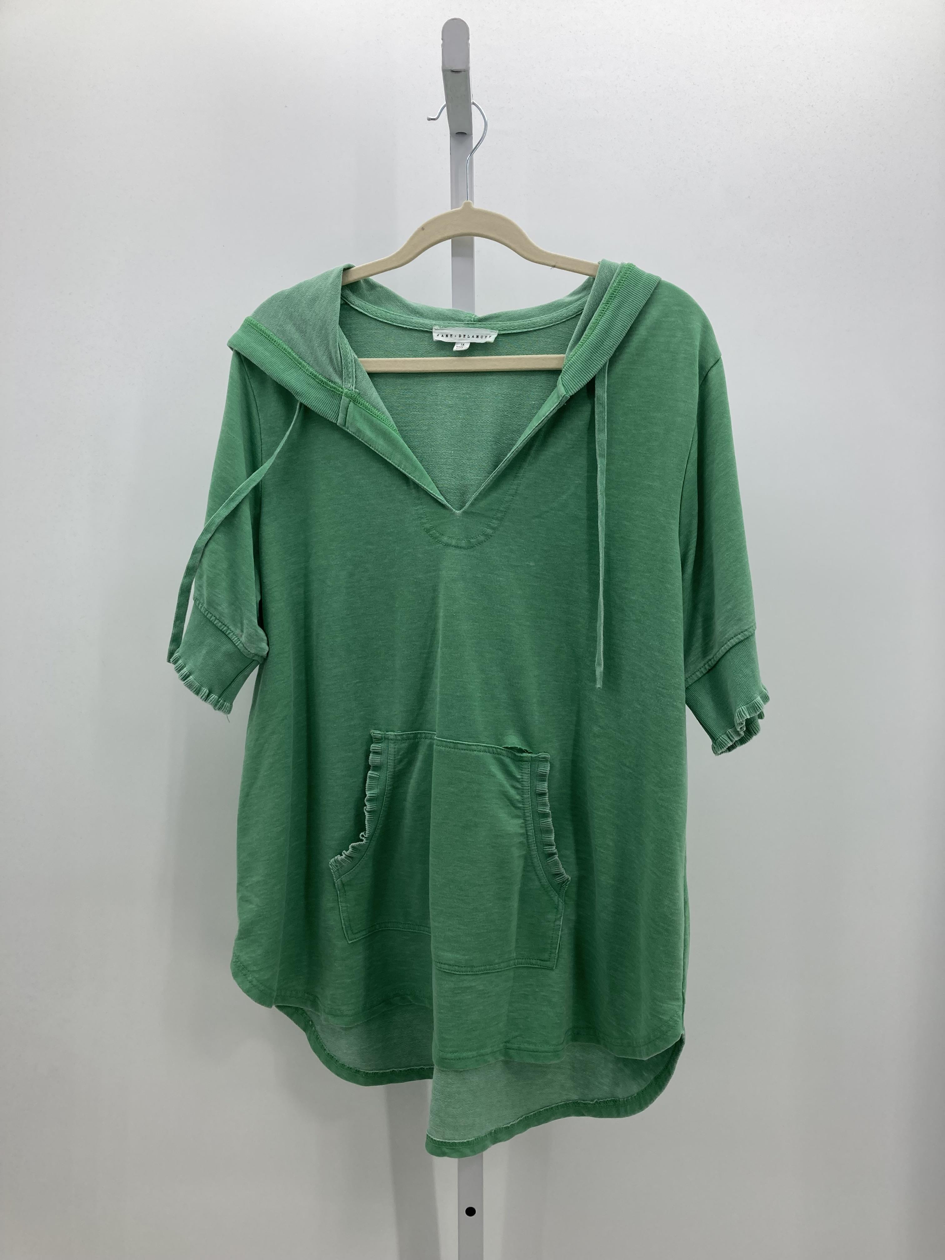 Jane + Delancey Size 1X Womens Short Sleeve Shirt