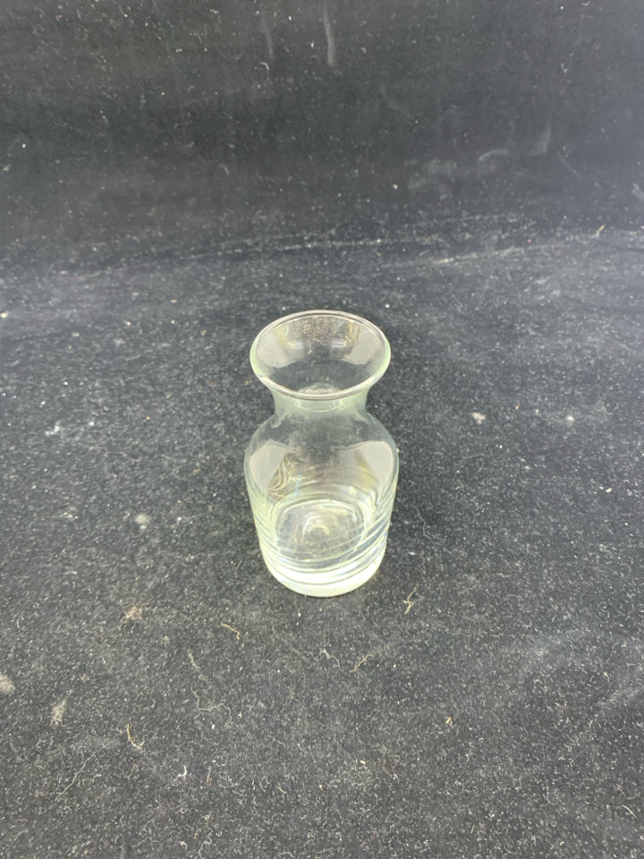 SMALL GLASS TOOTHPICK HOLDER.