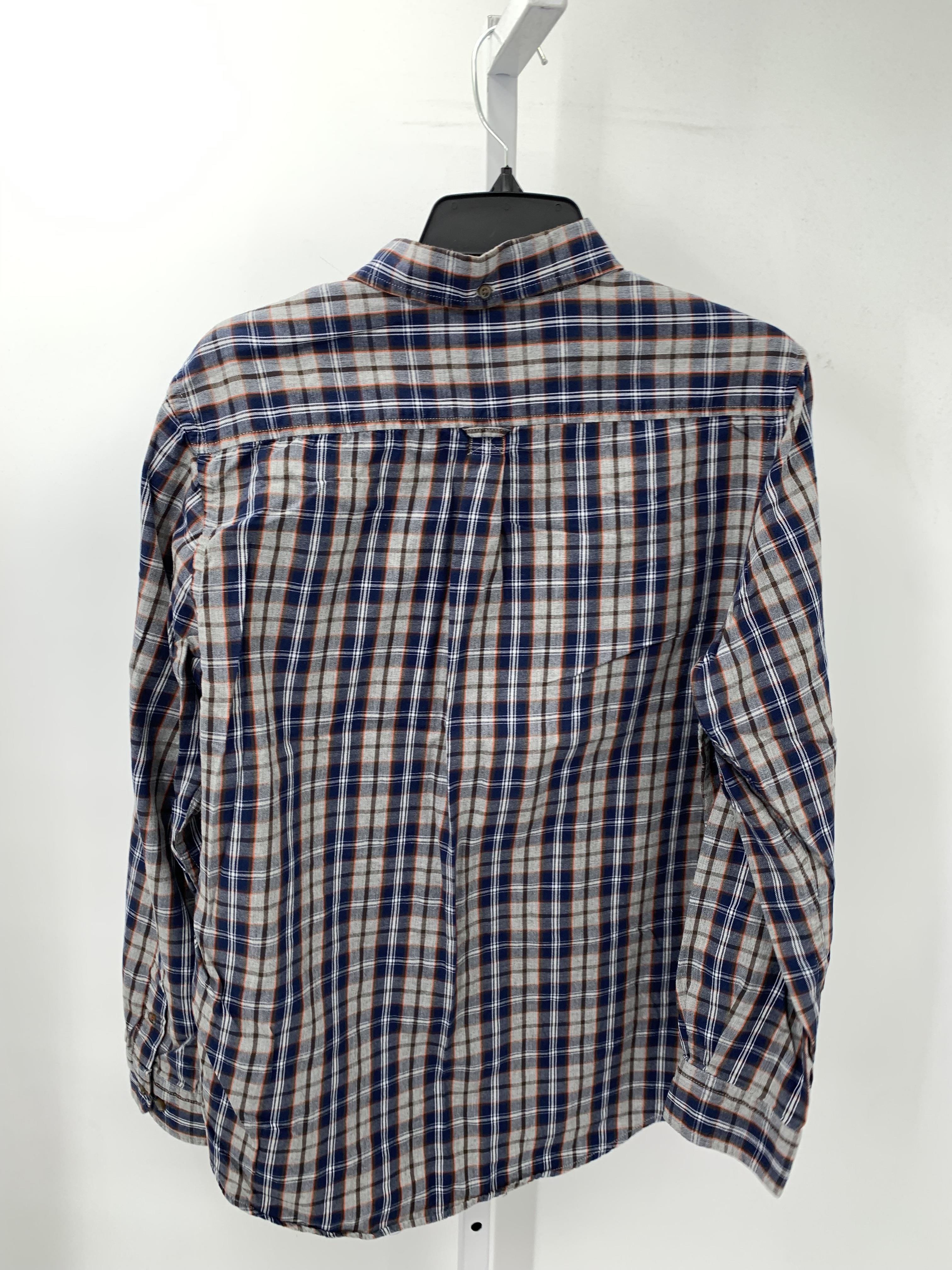 GREY PLAID BTN DOWN