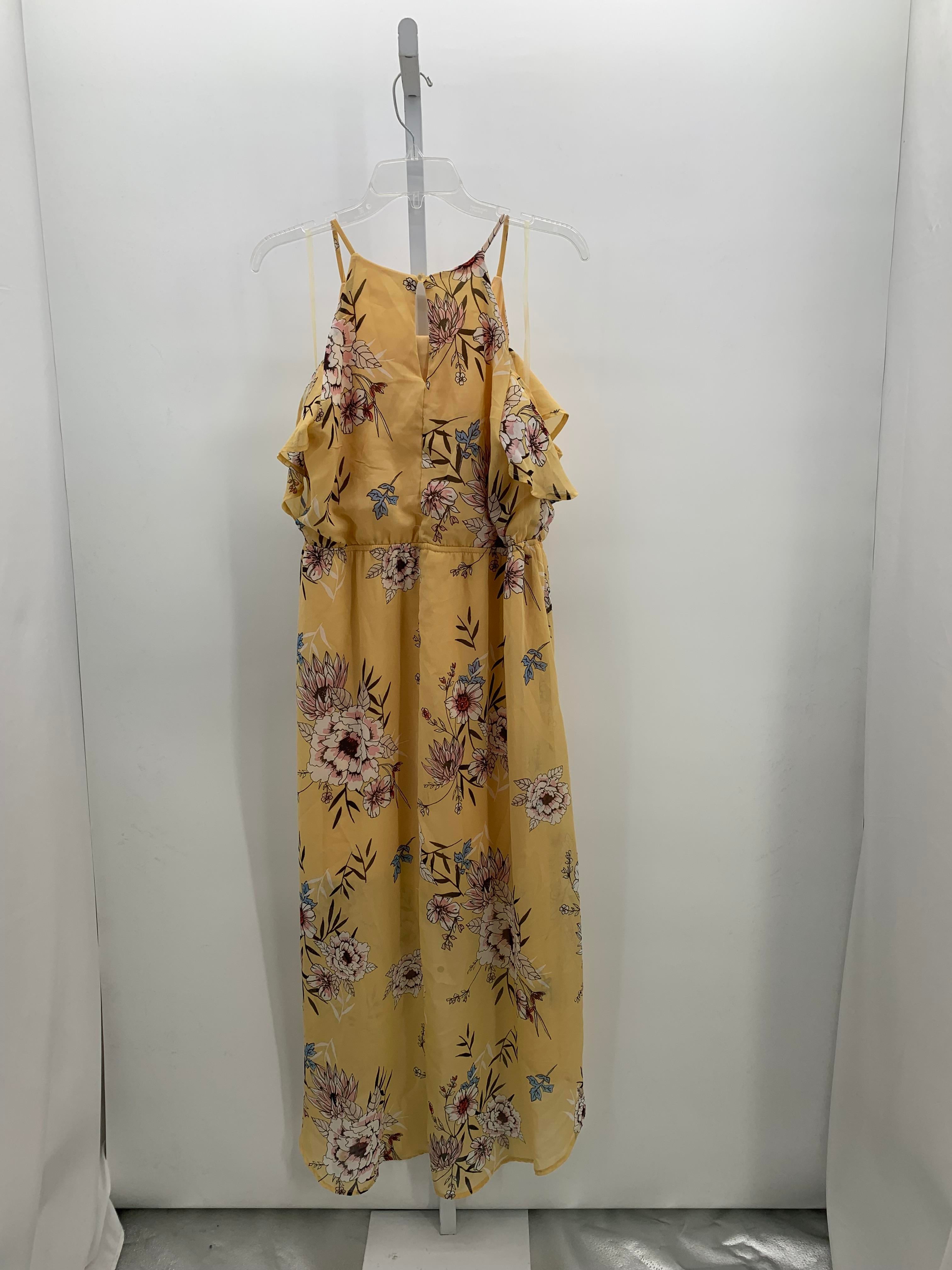 Maurices Size Large Misses Short Sleeve Dress