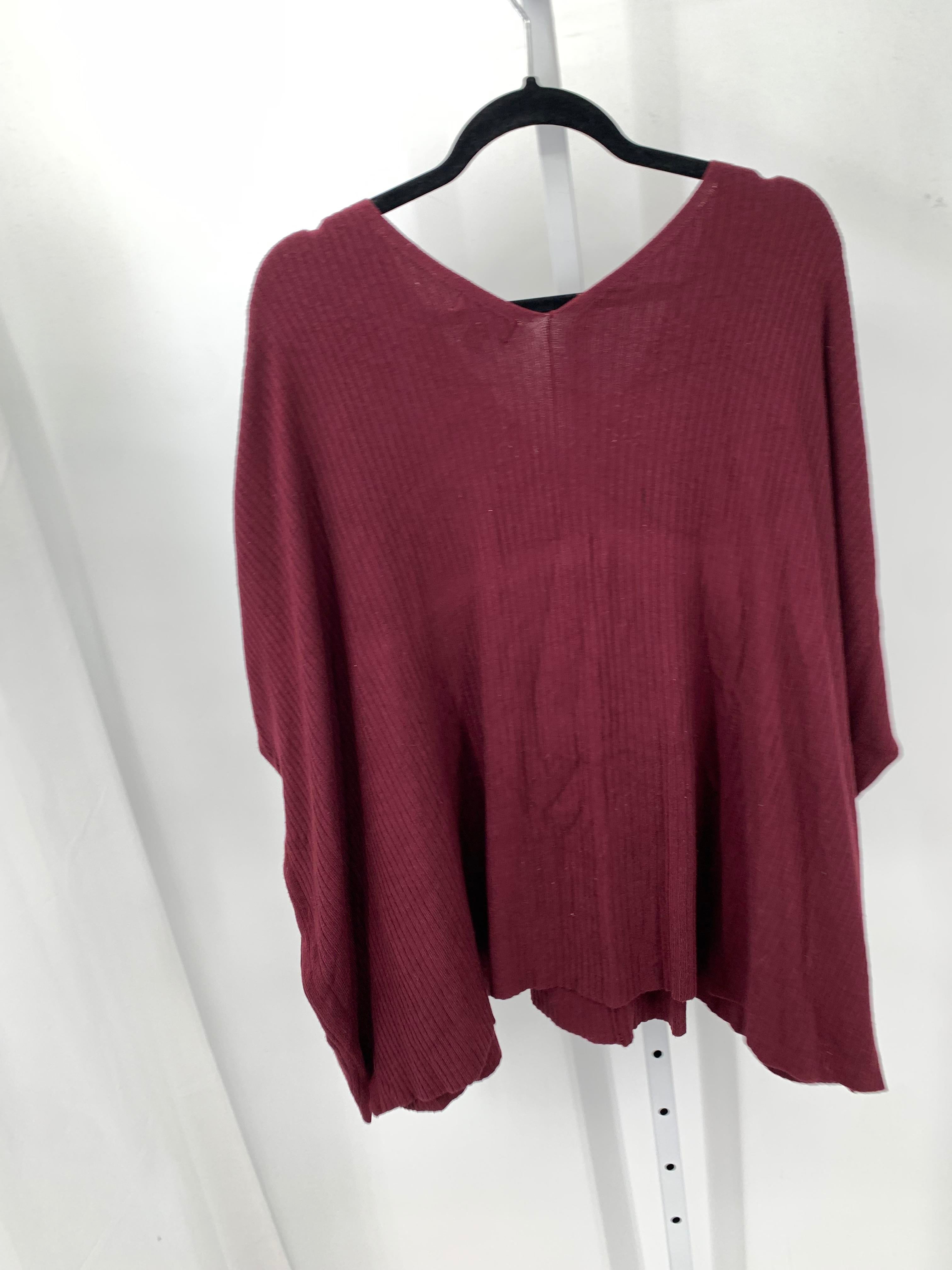 A.N.A. Size Small Misses Poncho
