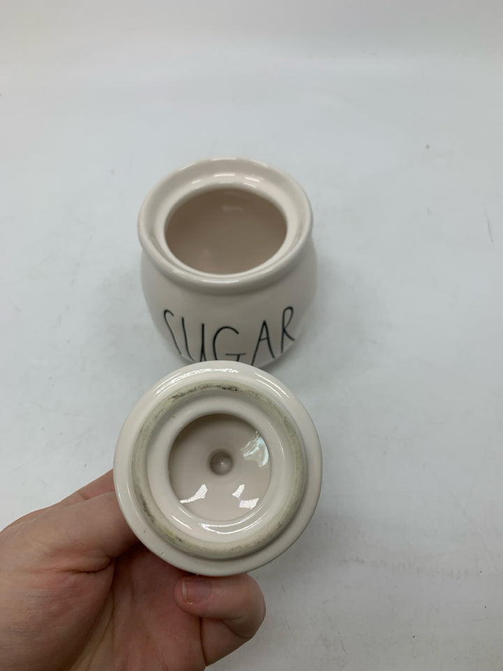 "SUGAR" CERAMIC SUGAR BOWL.