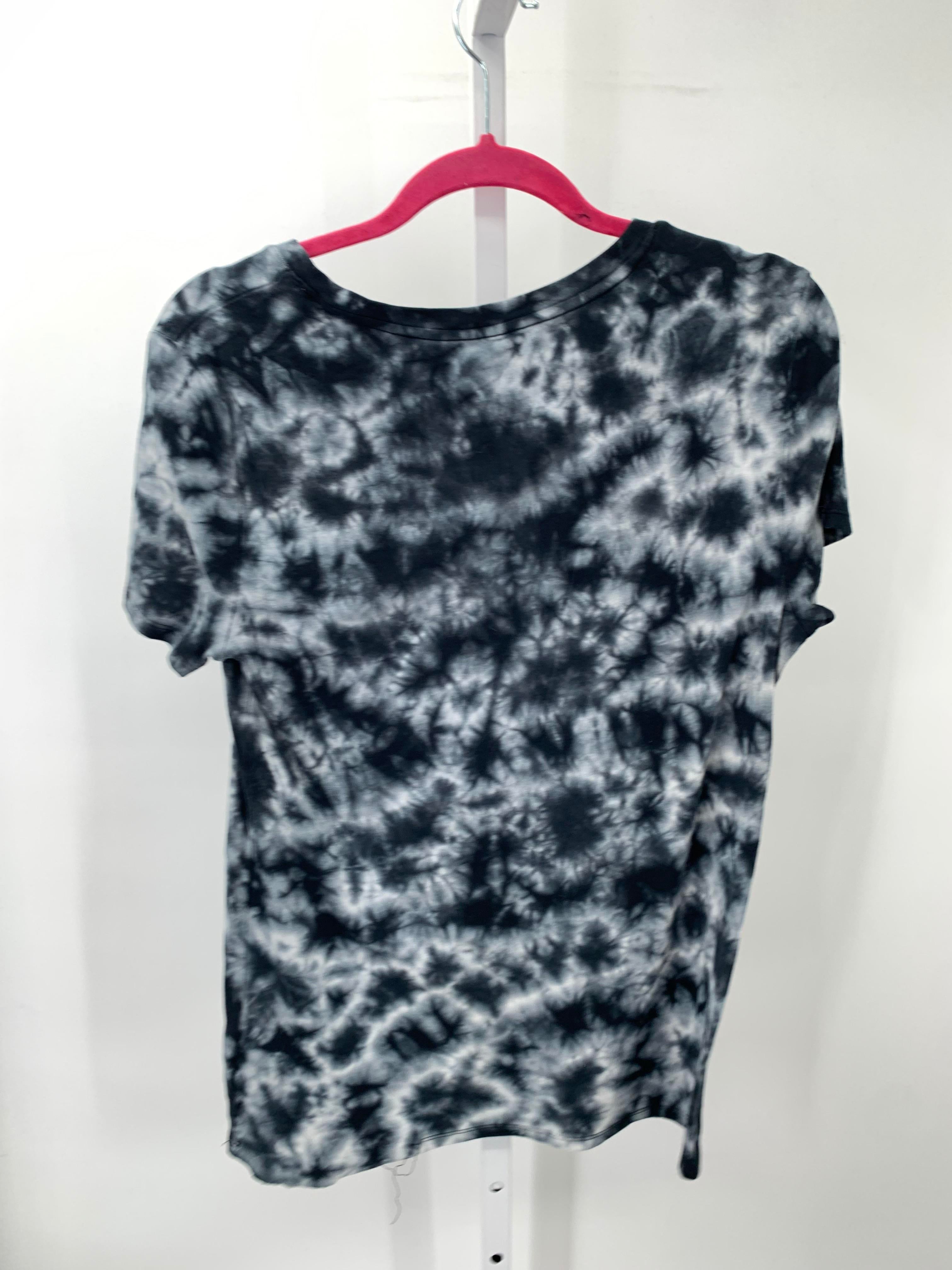 Faded Glory Size Large Misses Short Sleeve Shirt