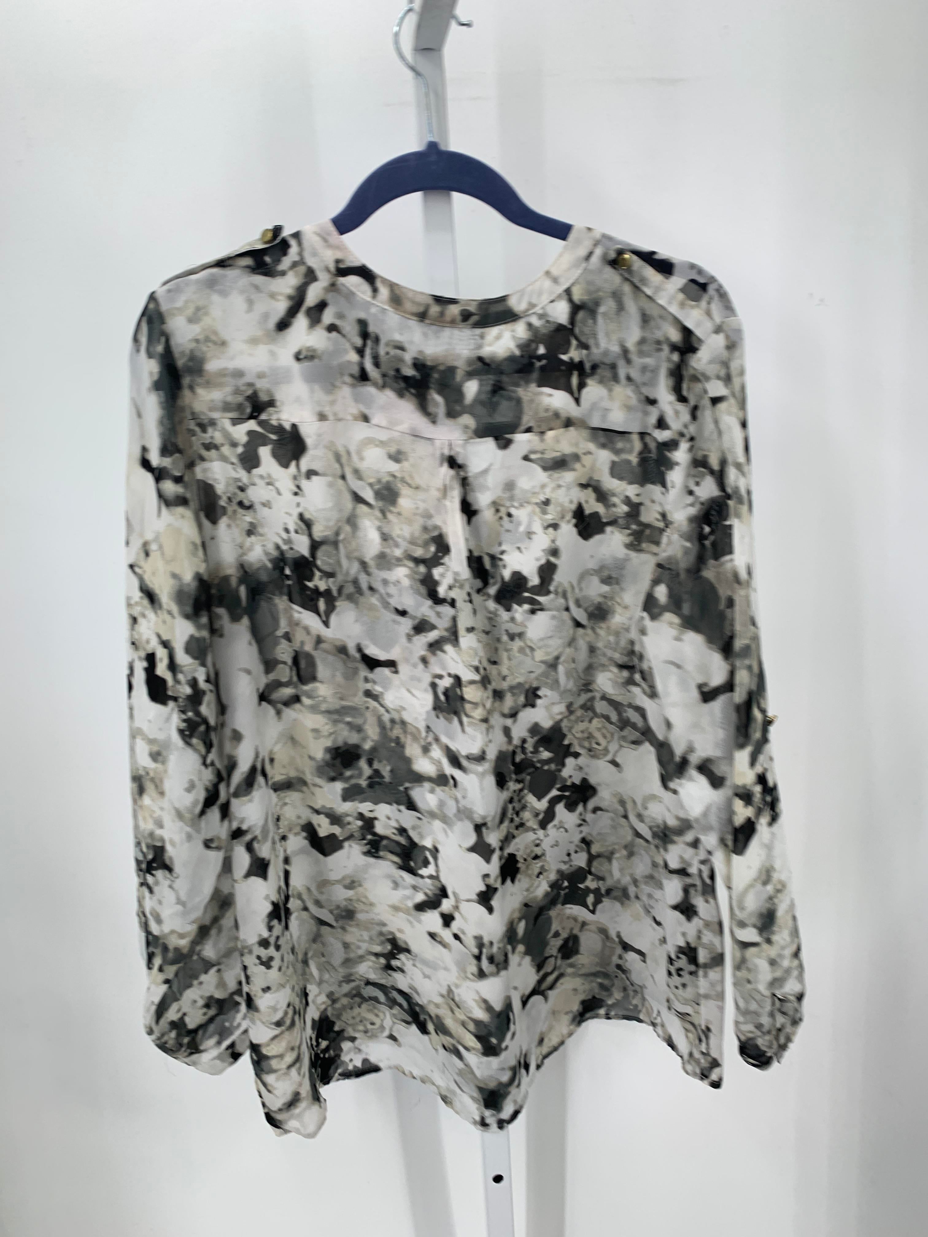 Apt. 9 Size 1X Womens Long Sleeve Shirt
