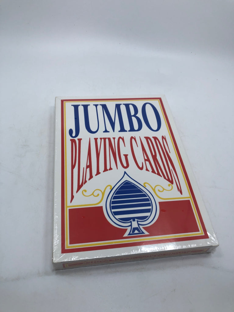 NIP JUMBO PLAYING CARDS.