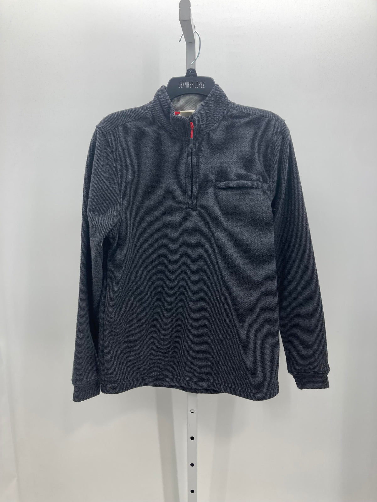 PARTIAL ZIP KNIT