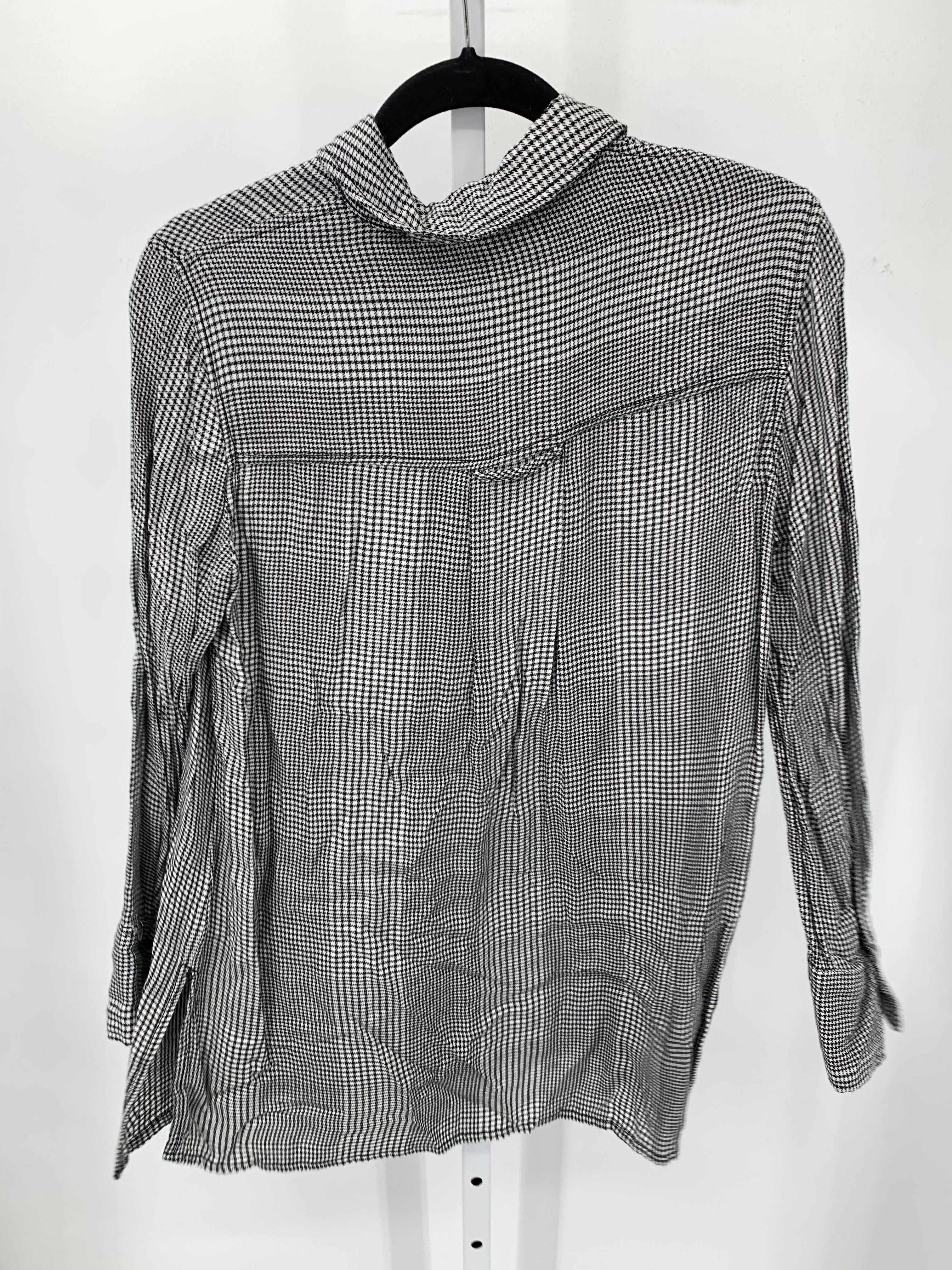 Max Studio Size Small Misses Long Sleeve Shirt