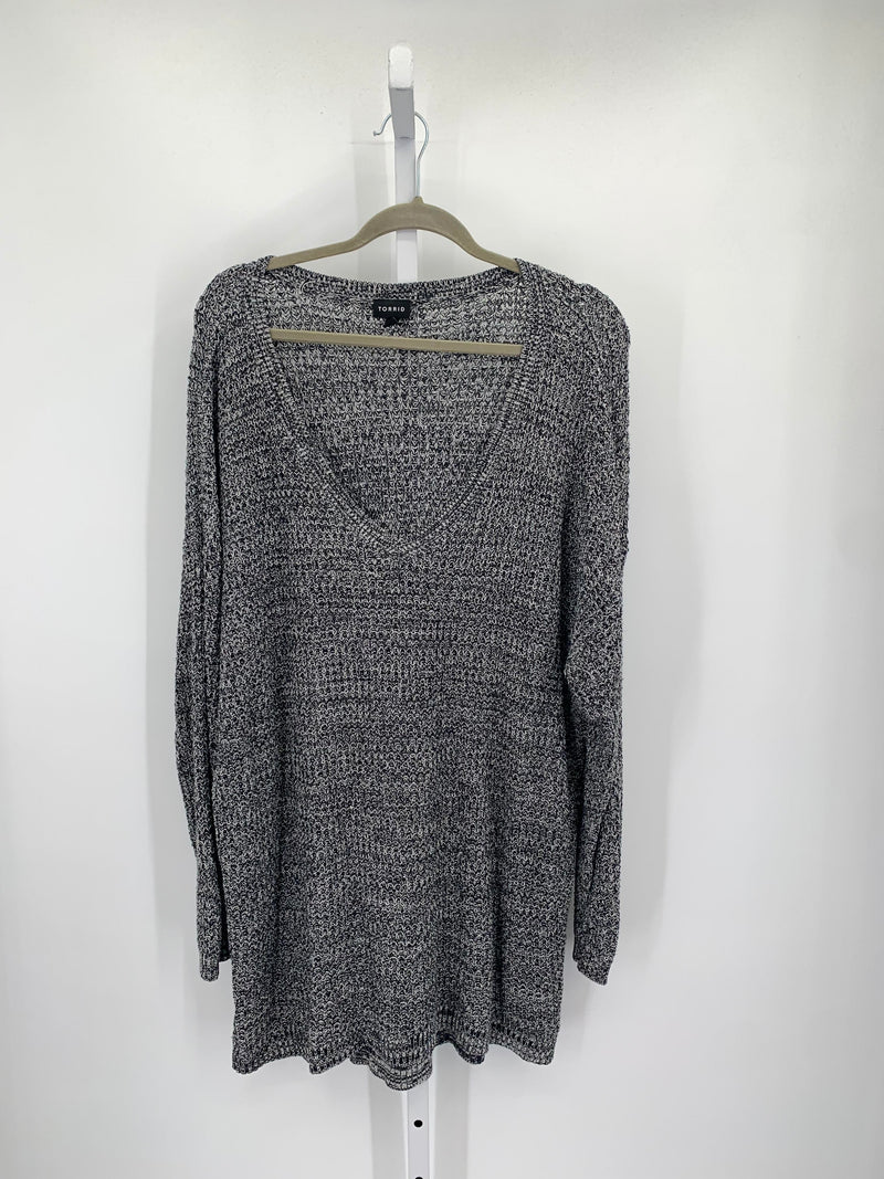 Torrid Size 3X Womens Long Slv Sweater