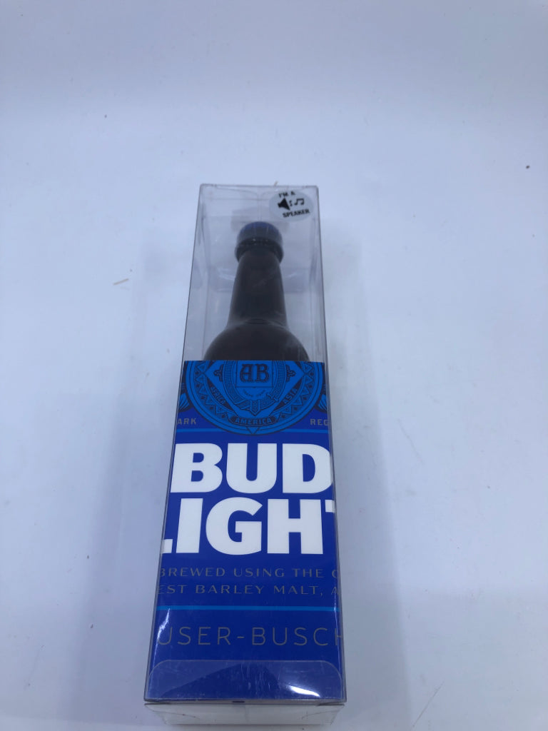 NIB BUDLIGHT BOTTLE WIRELESS SPEAKER.