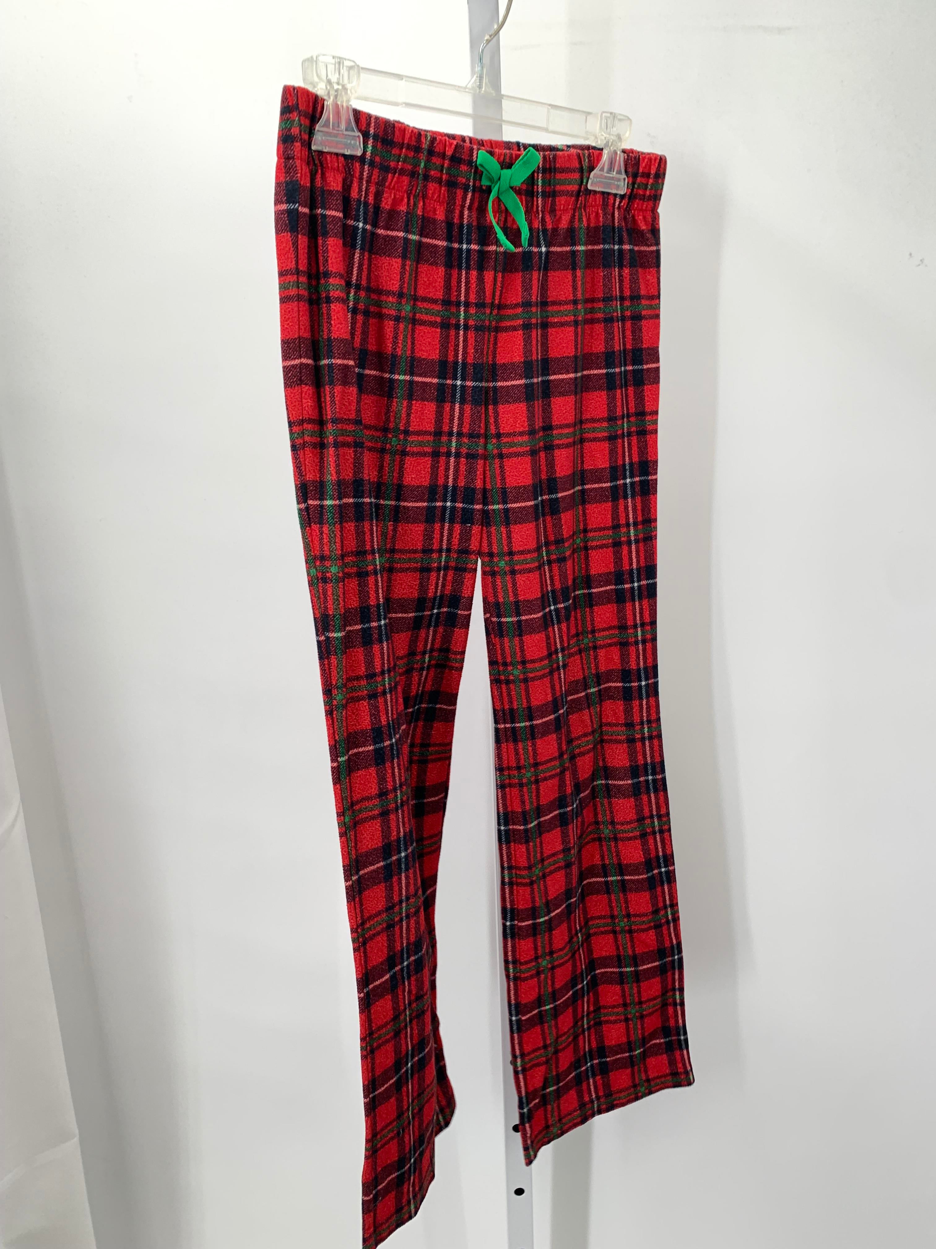 ELASTIC WAIST PLAID