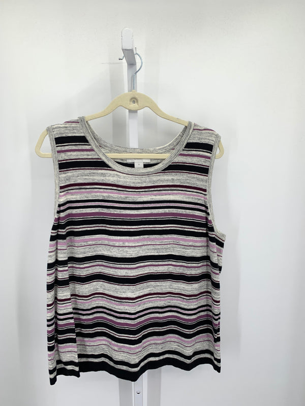 CJ Banks Size 1X Womens Sleeveless Sweater