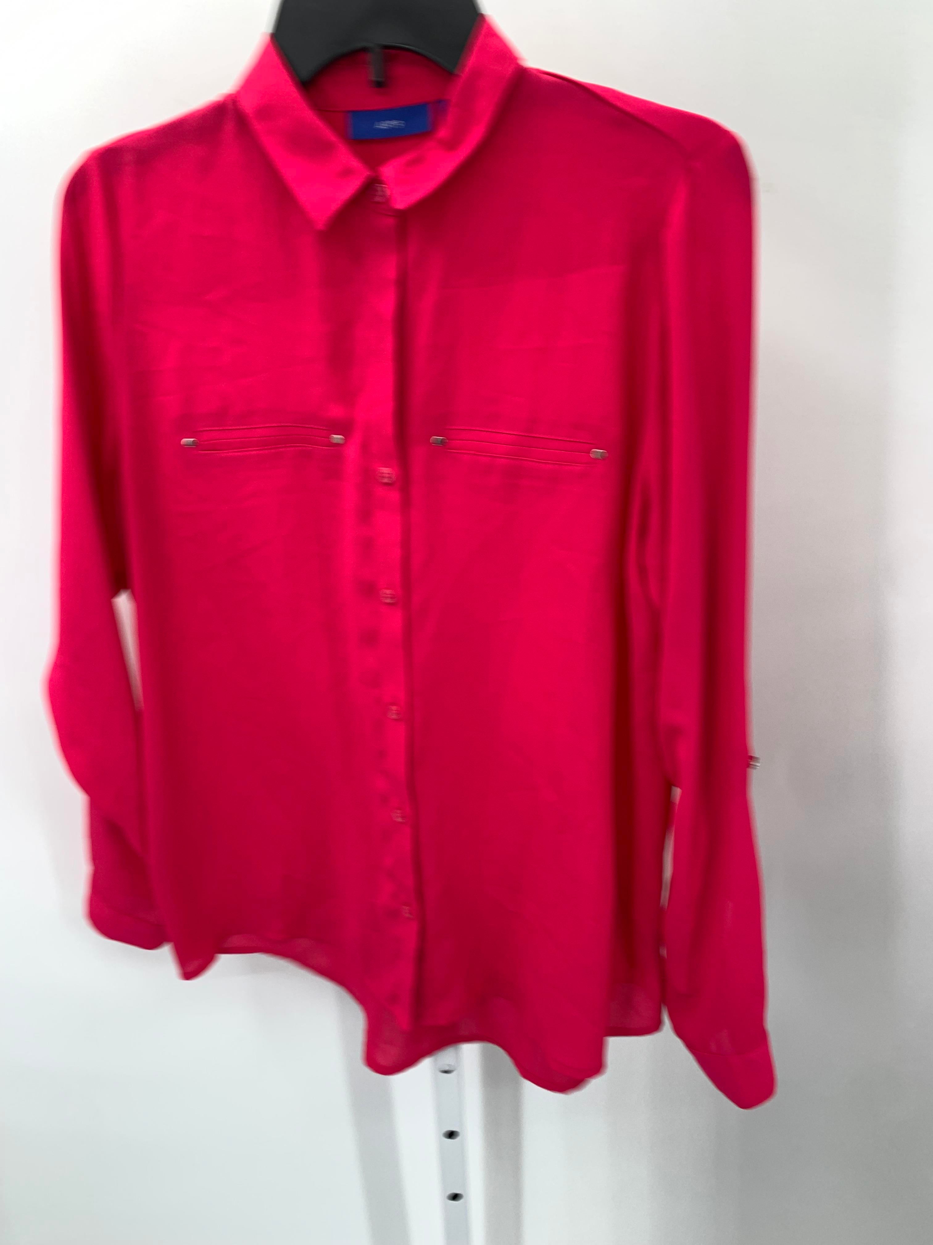 Apt. 9 Size Medium Misses Long Sleeve Shirt