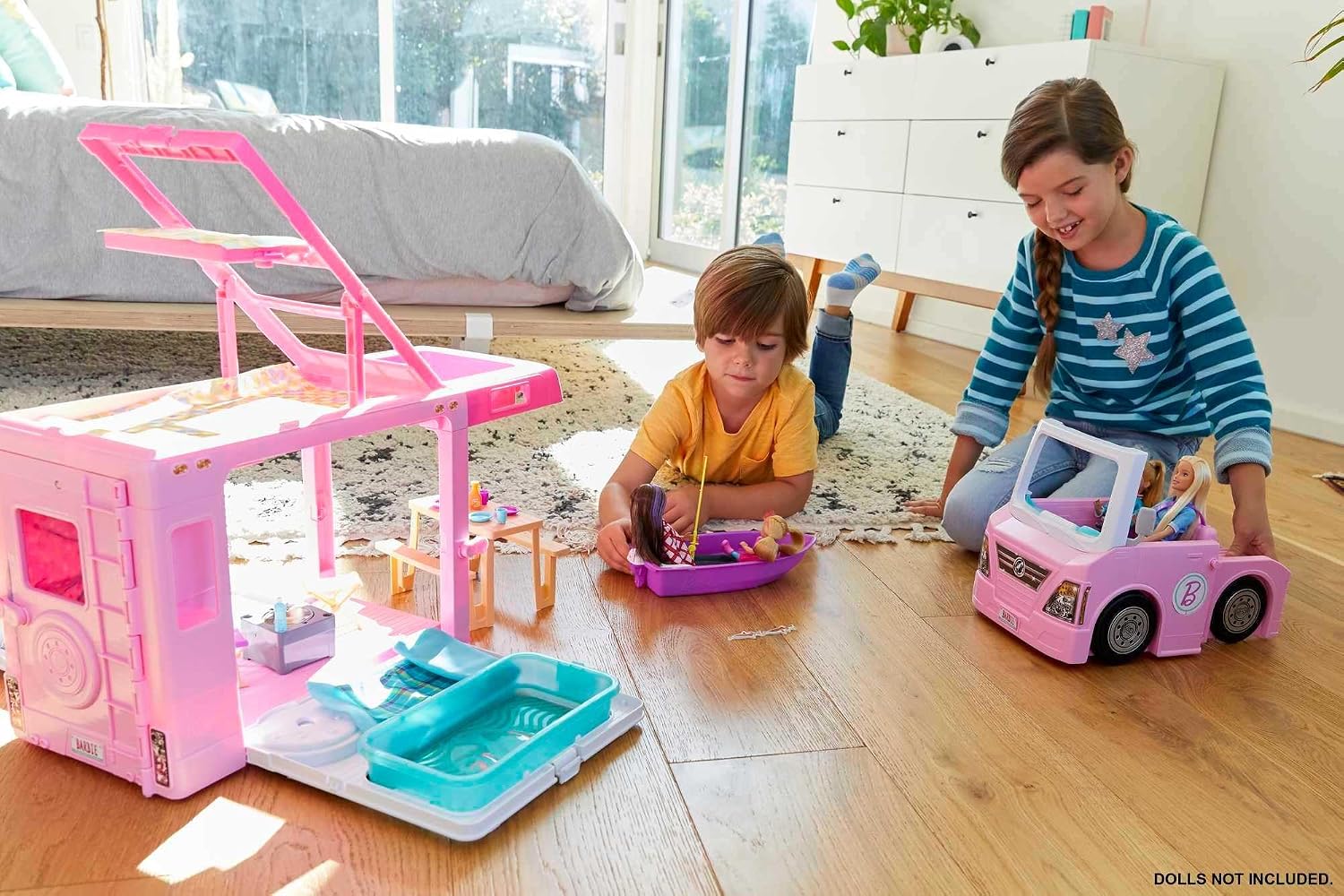 Barbie 3-in-1 DreamCamper Vehicle, Approx.