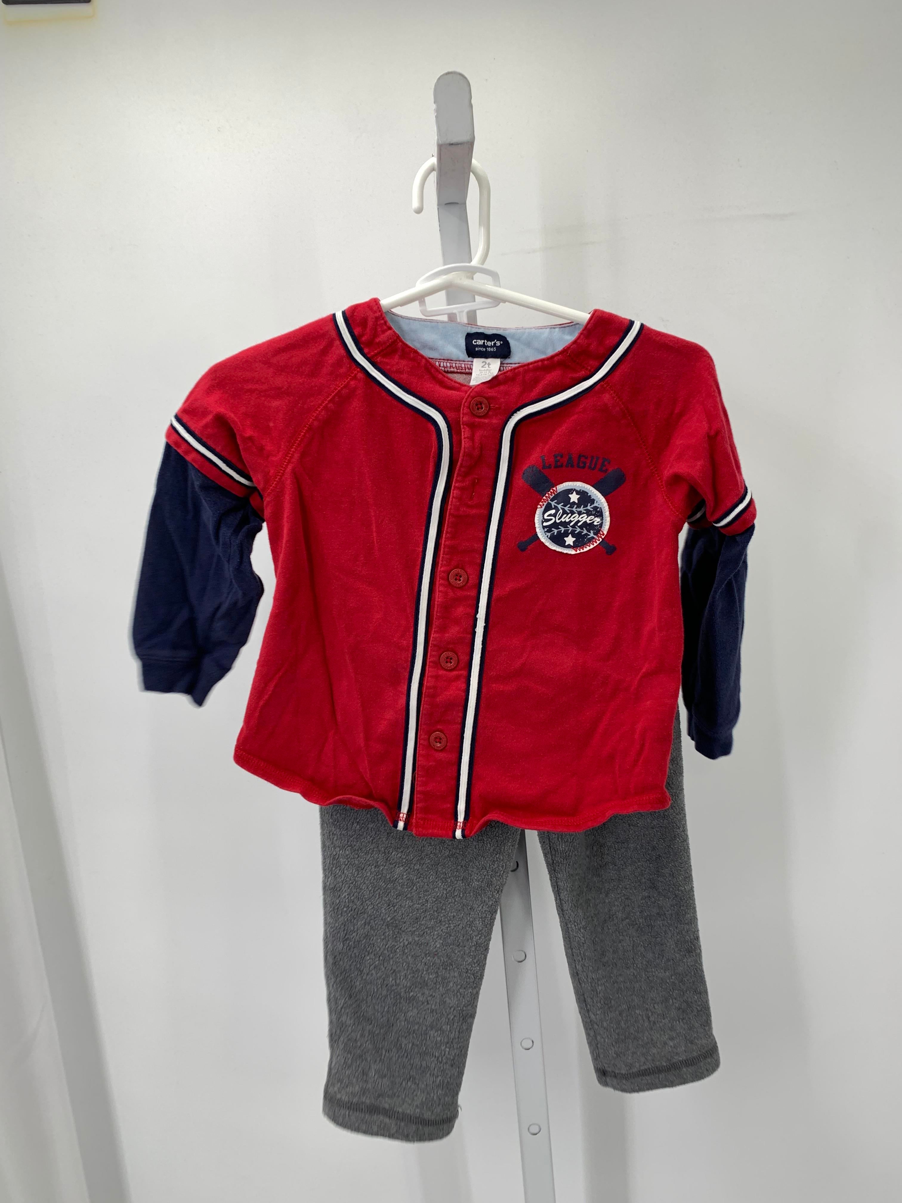 SLUGGER SHIRT AND FLEECE PANTS