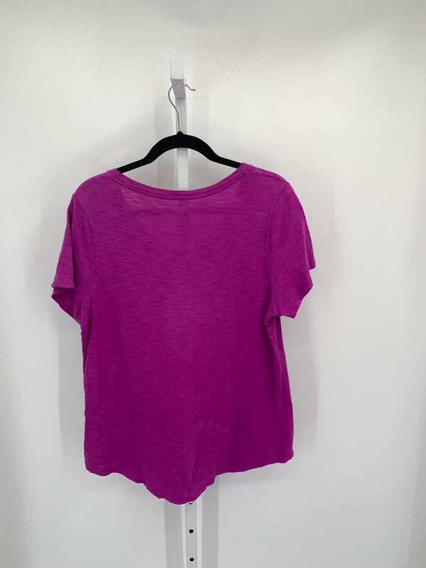 Old Navy Size Large Misses Short Sleeve Shirt