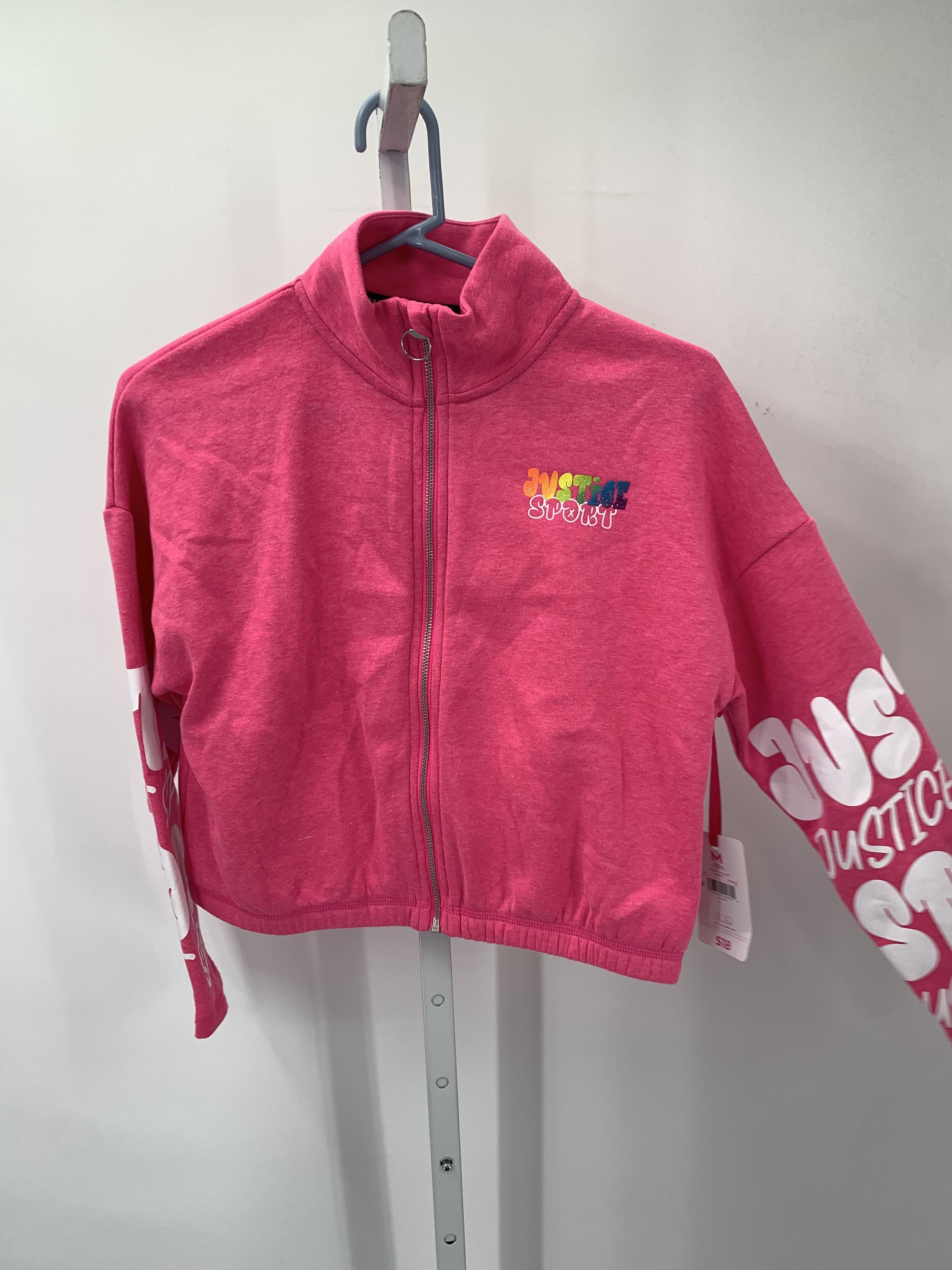 Justice Size 10 Girls Sweat Jacket