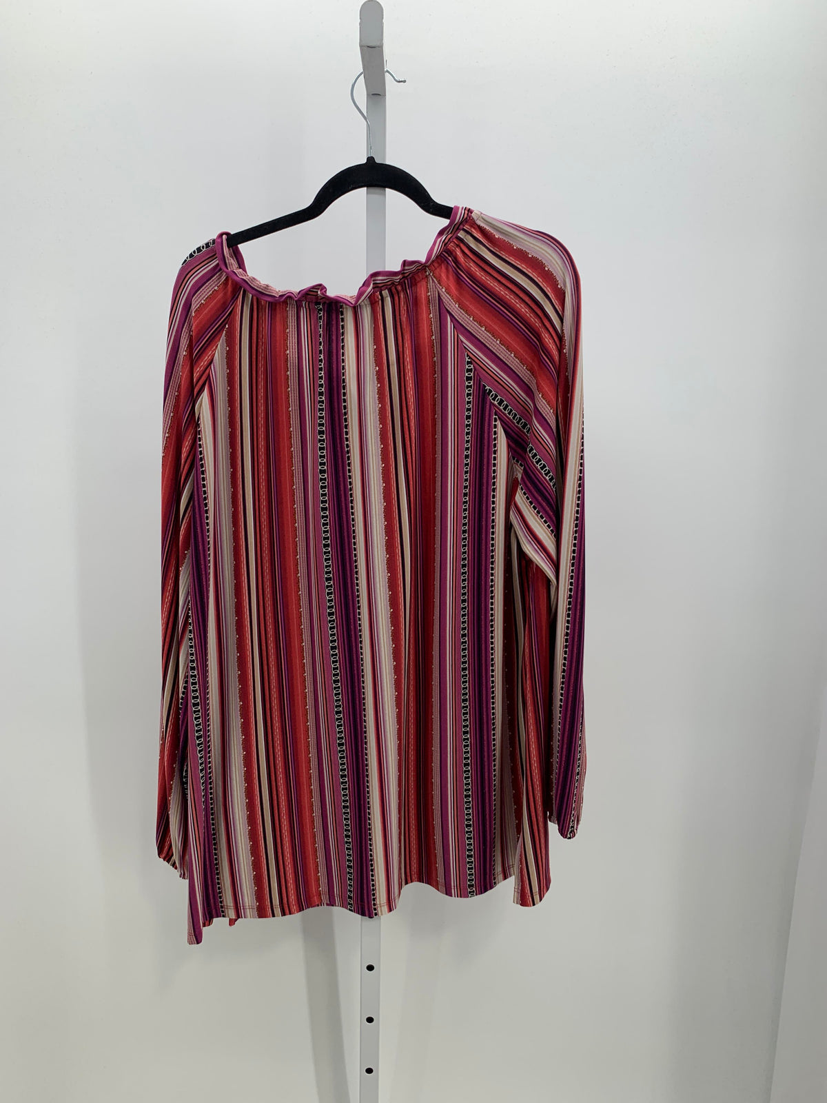 Susan Graver Size 2X Womens Long Sleeve Shirt