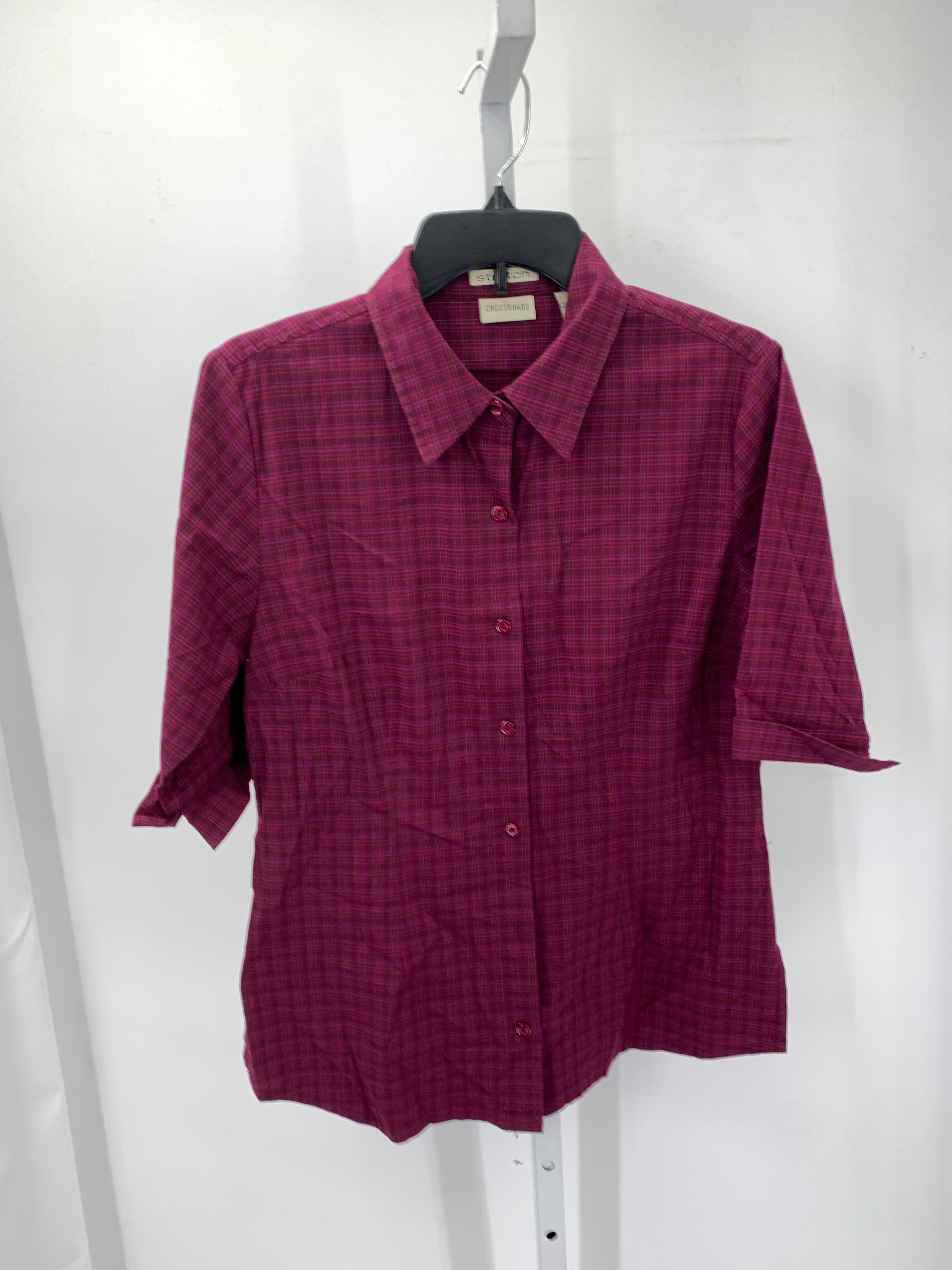 Crossroads Size 8 Girls 3/4 Sleeve Shirt