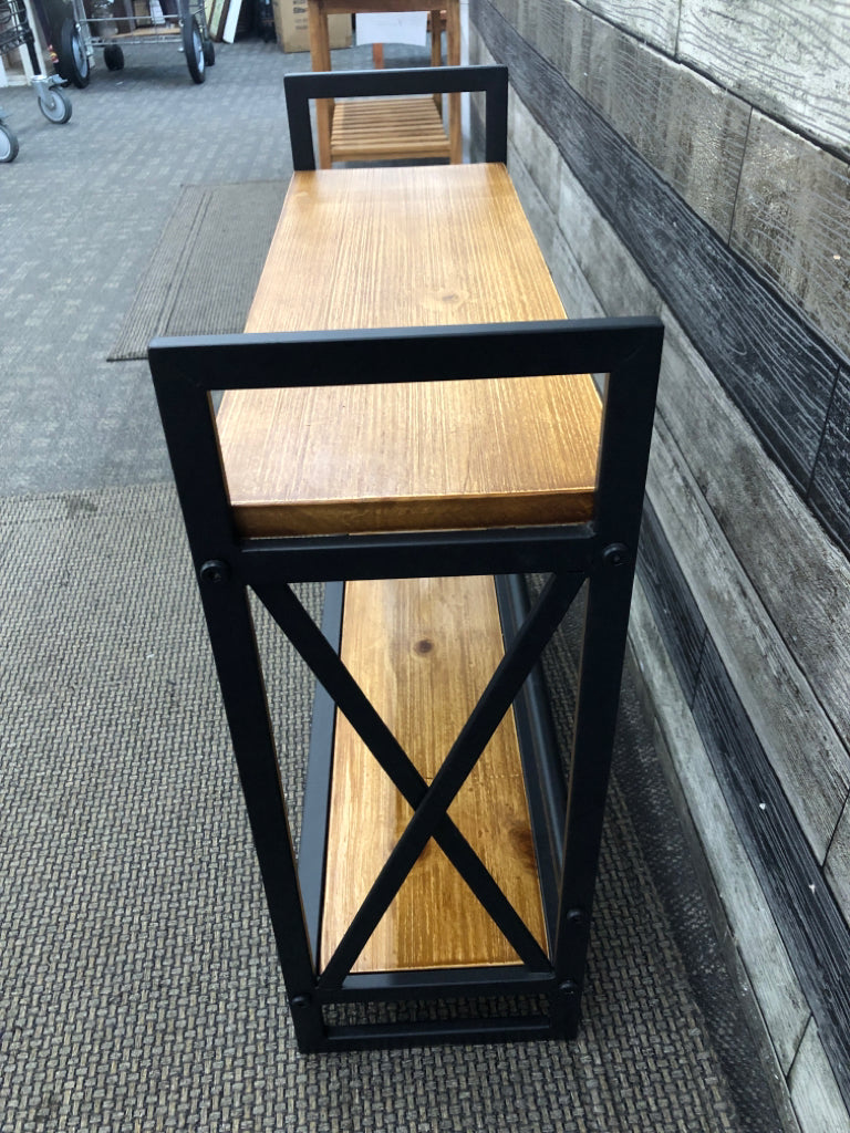 2-TIER WALL MOUNTED SHELF.