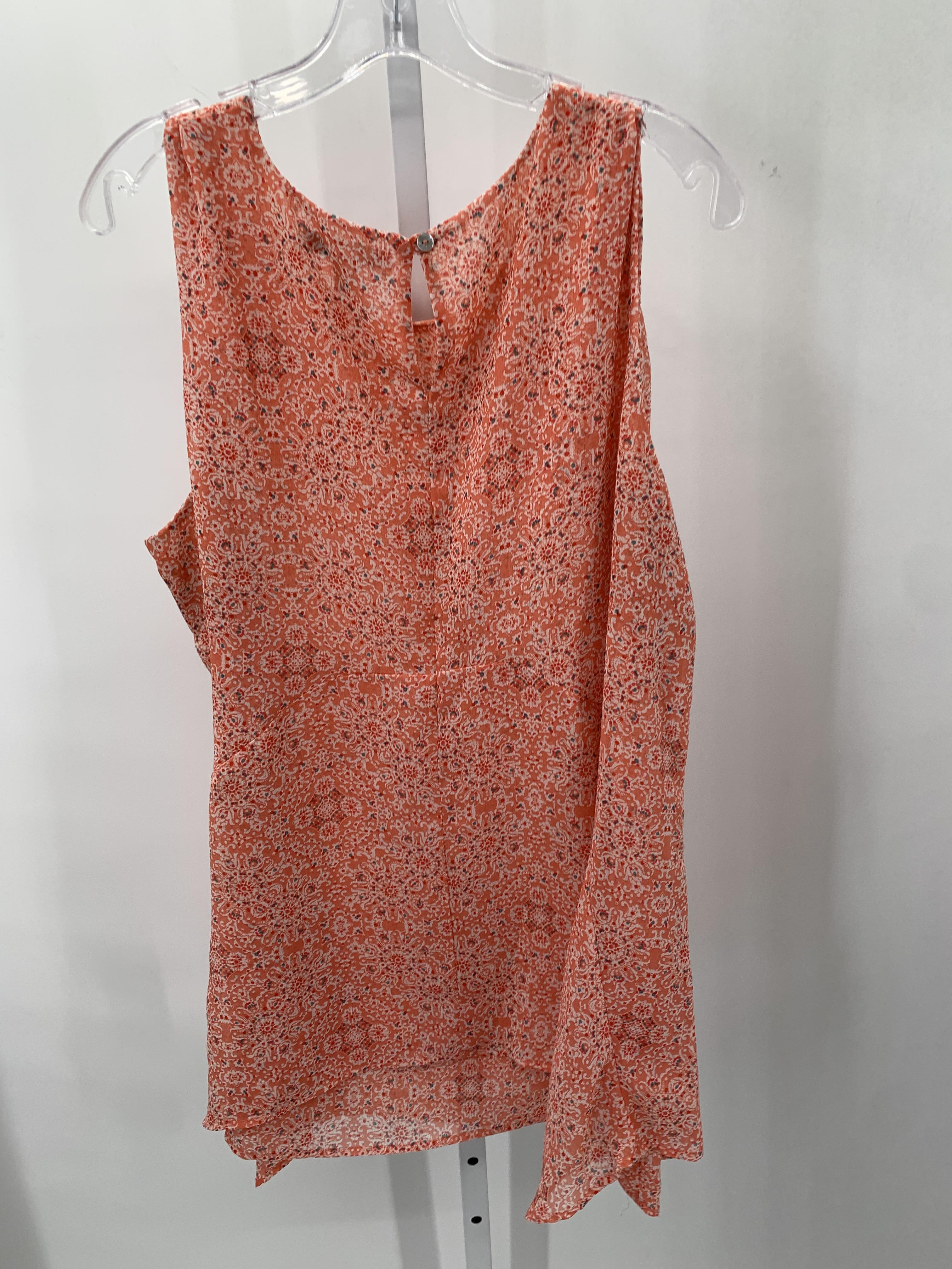 Fever Size Extra Large Misses Sleeveless Shirt