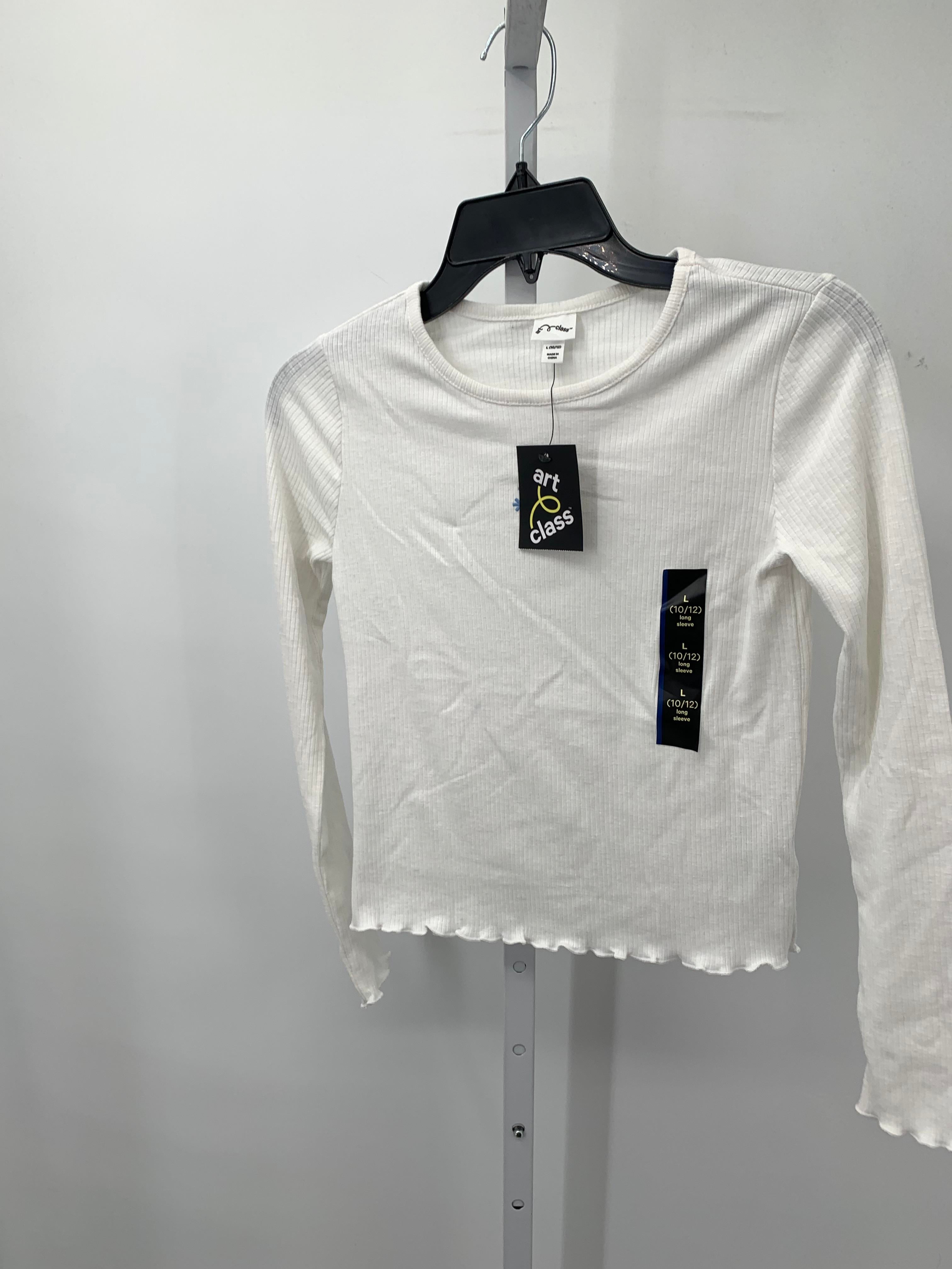 Art Class Size 10-12 Girls Long Sleeve Shirt
