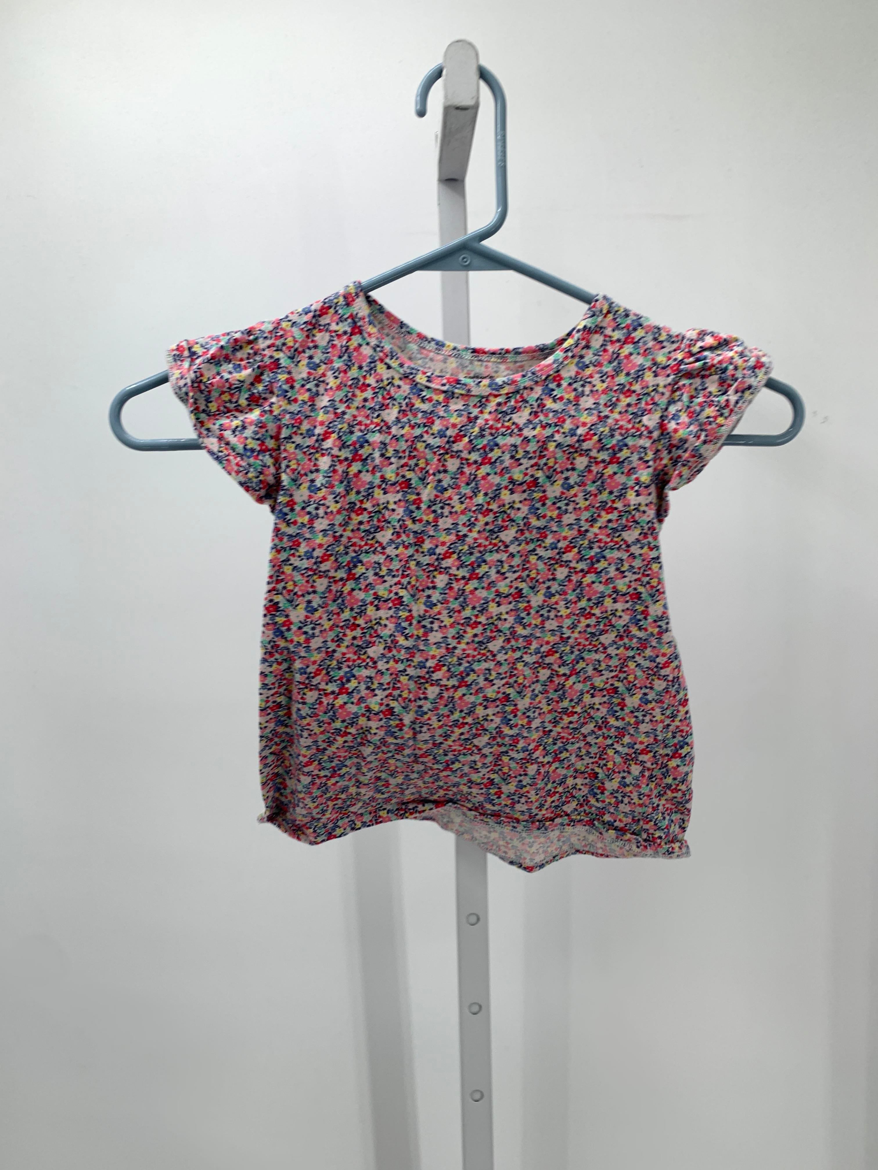 Carters Size 5T Girls Short Sleeve Shirt