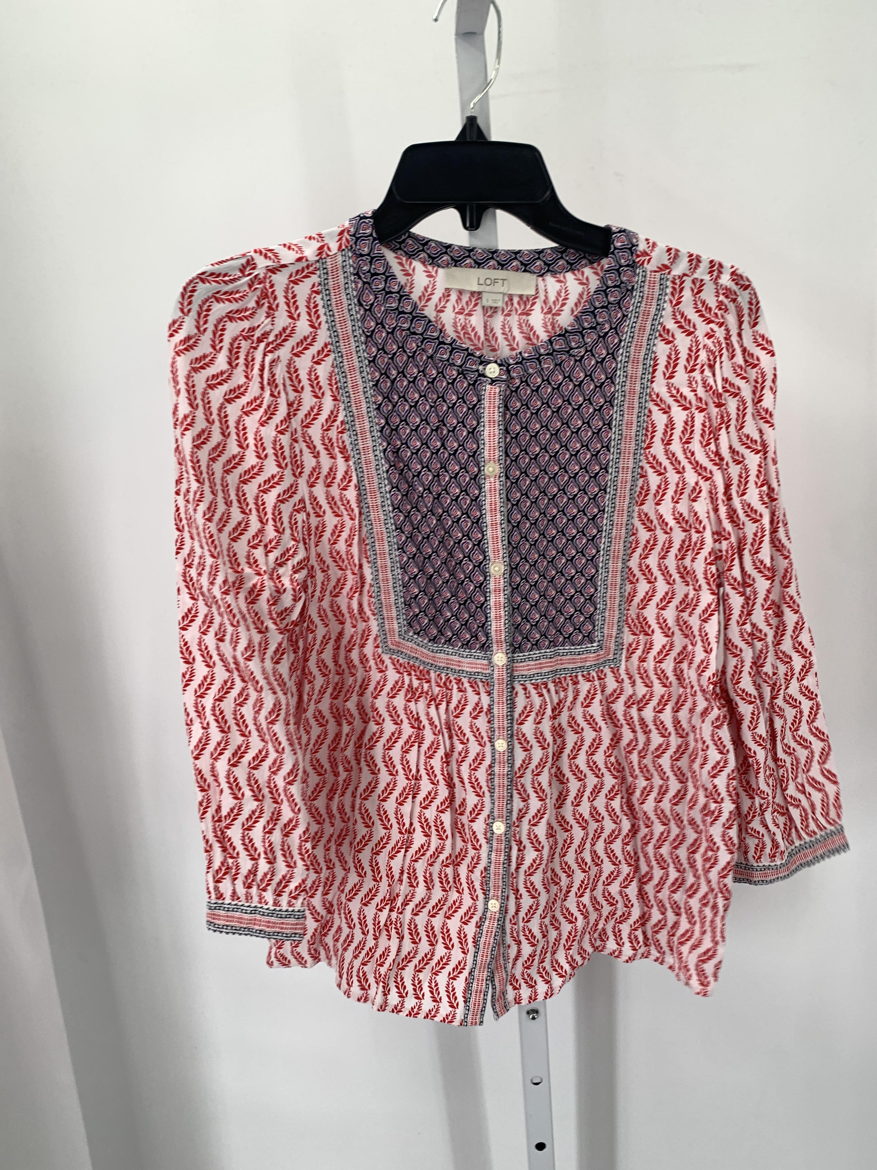 Loft Size Small Misses Long Sleeve Shirt