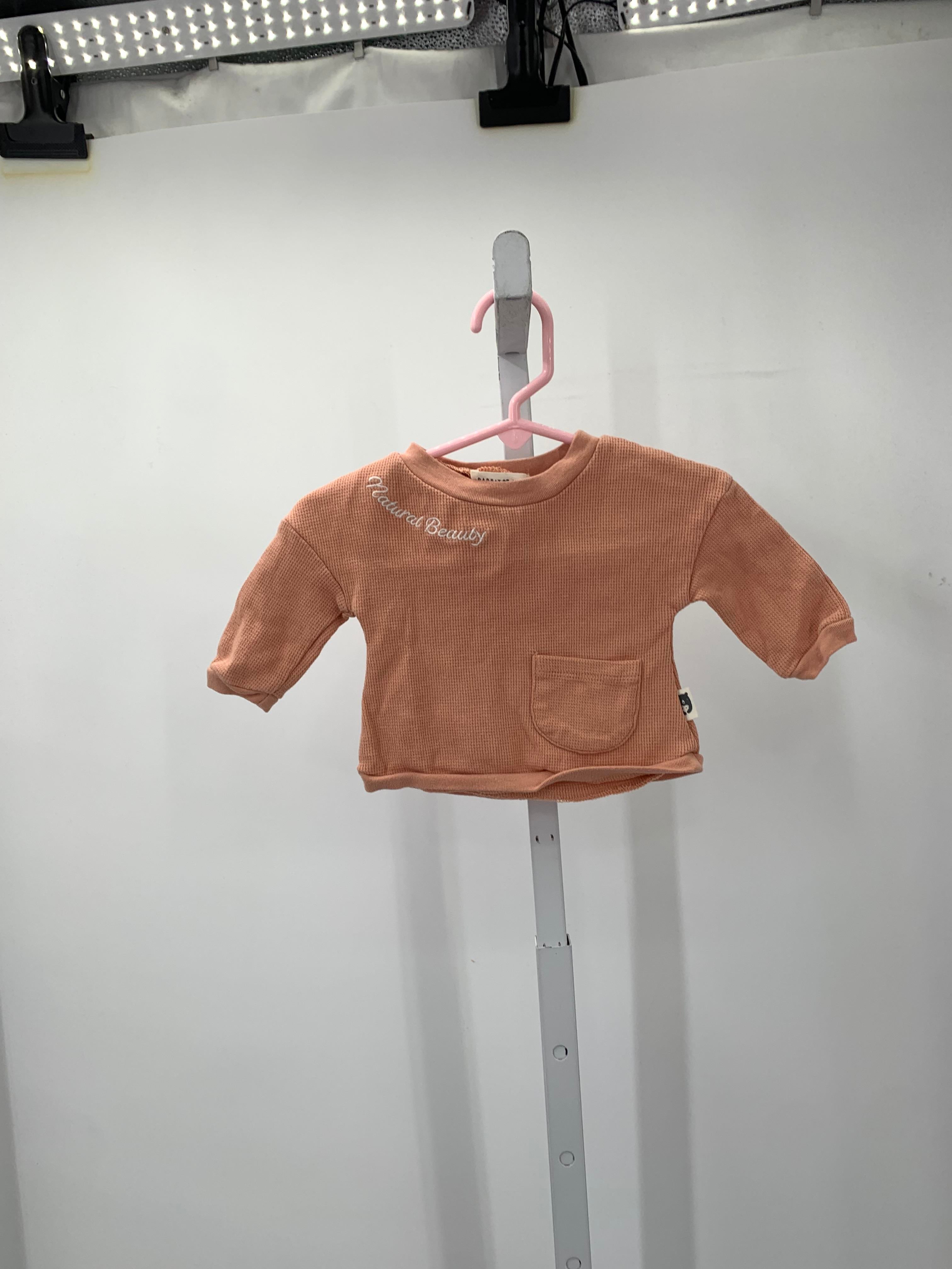 Rabbit + Bear Size 0-3 months Girls Long Sleeve Shirt