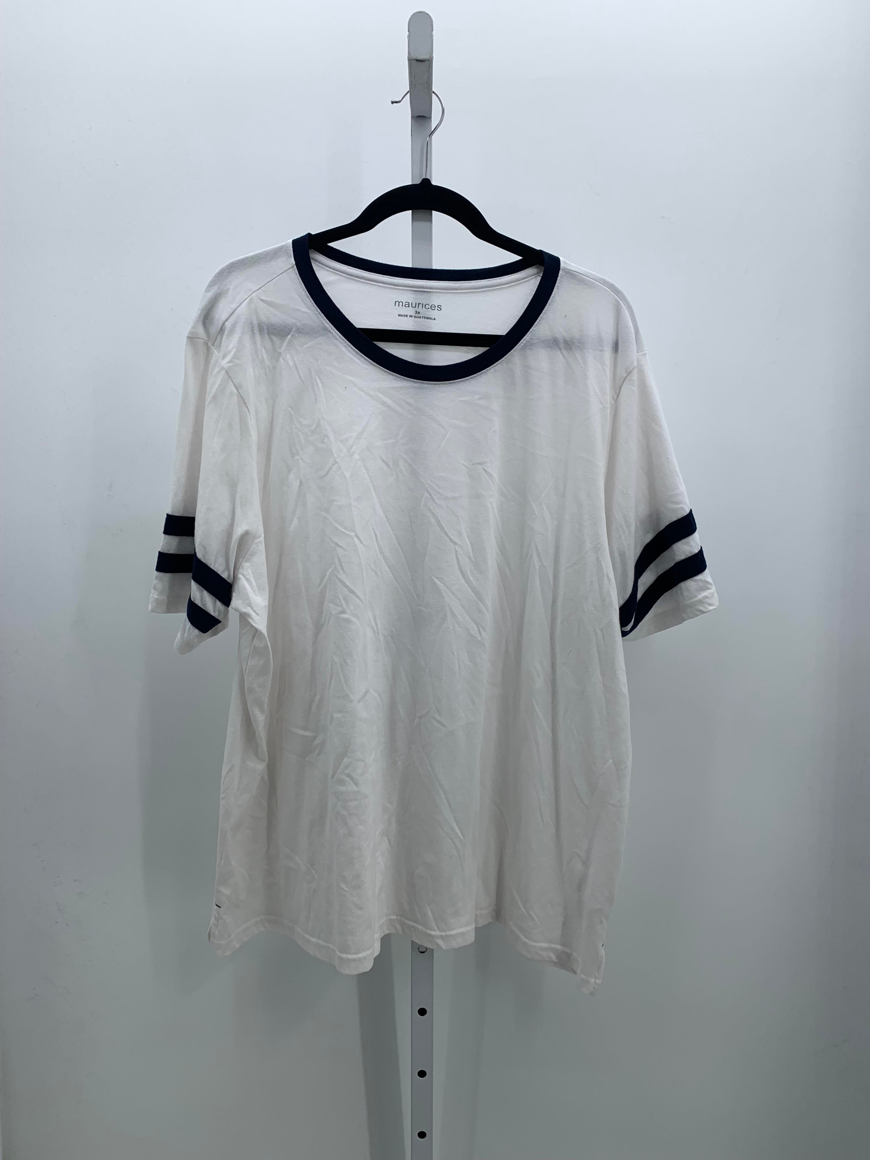 Maurices Size 3X Womens Short Sleeve Shirt