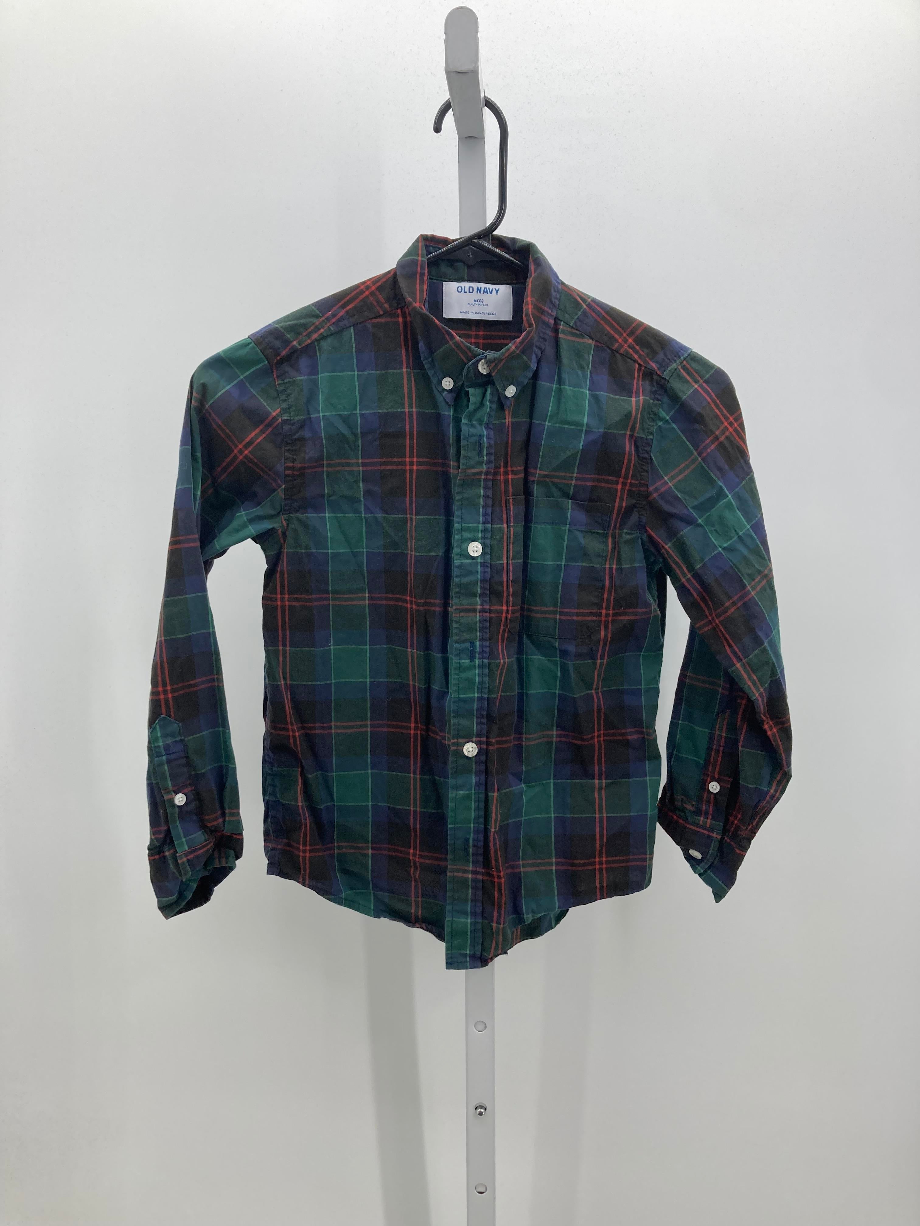 PLAID BTN DOWN