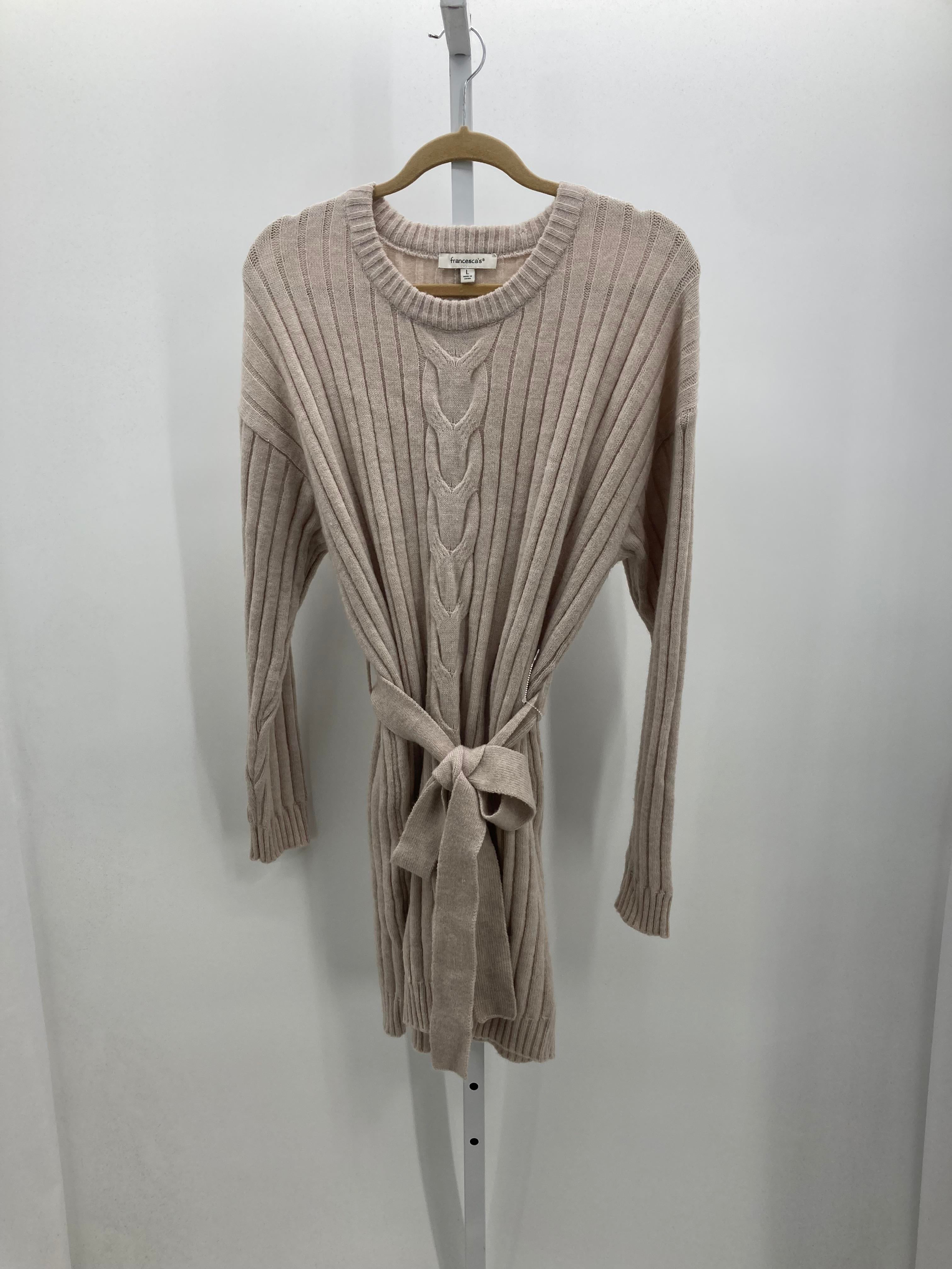 Size Large Misses Long Sleeve Dress