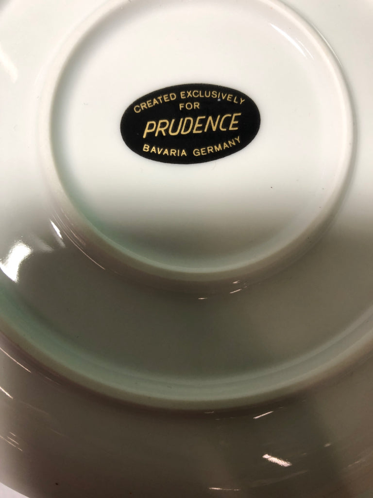 VTG GREY ROSE GRAVY BOAT.