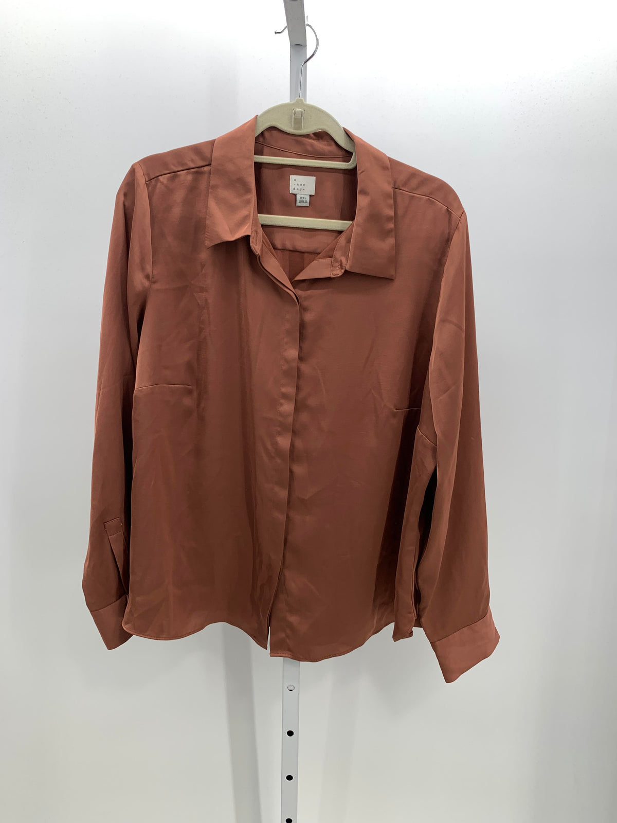 A New Day Size XXL Misses Long Sleeve Shirt